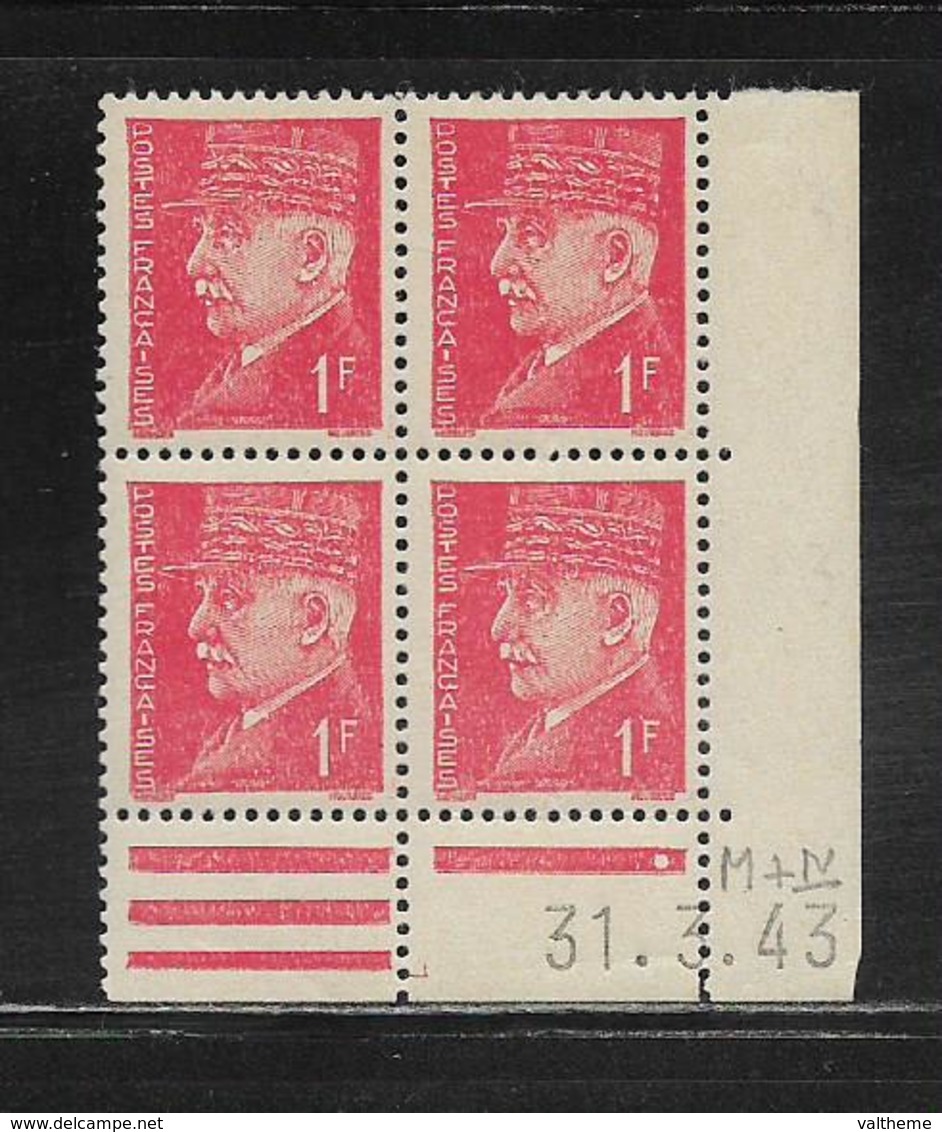 FRANCE  ( FCD4 - 191 )  1941  N° YVERT ET TELLIER  N° 514  N** - 1940-1949