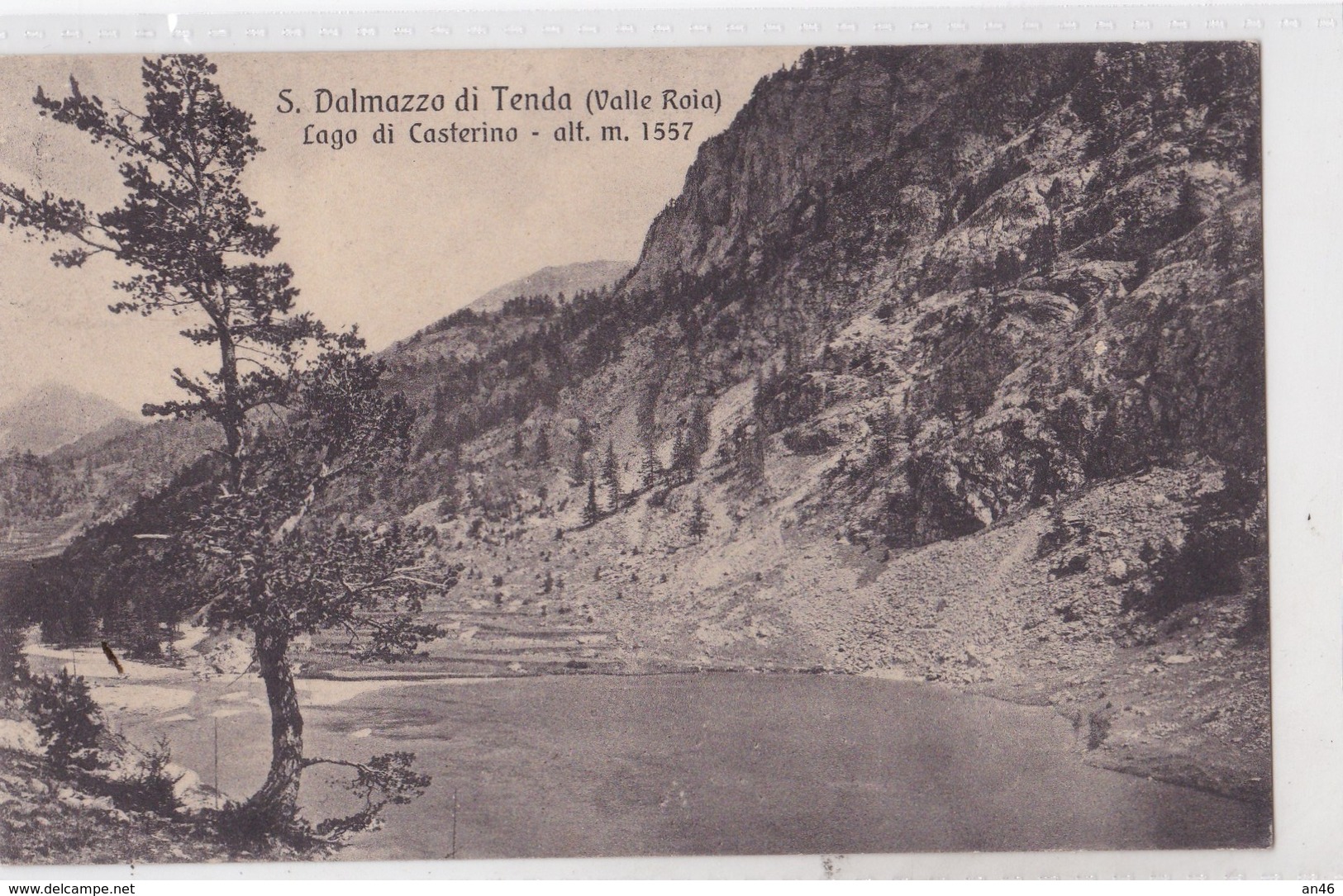 S. DALMAZZO DI TENDA LAGO DI CASTERINO VG   AUTENTICA 100% - Provence-Alpes-Côte D'Azur