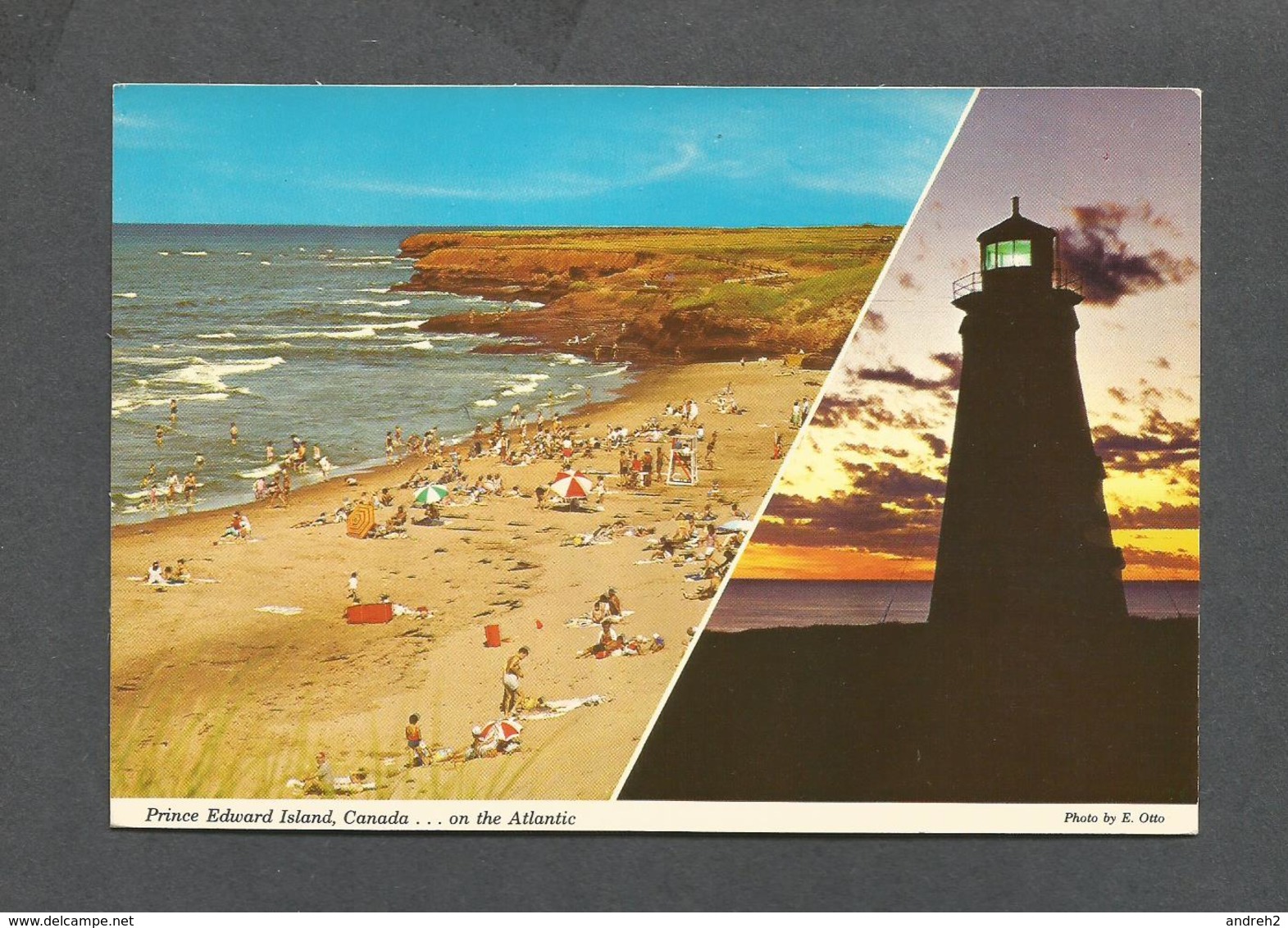 HOLIDAY ISLAND - PRINCE EDWARD ISLAND ON THE ATLANTIC - LIGHTHOUSE - PHARE - PHOTO BY E. OTTO - Altri & Non Classificati