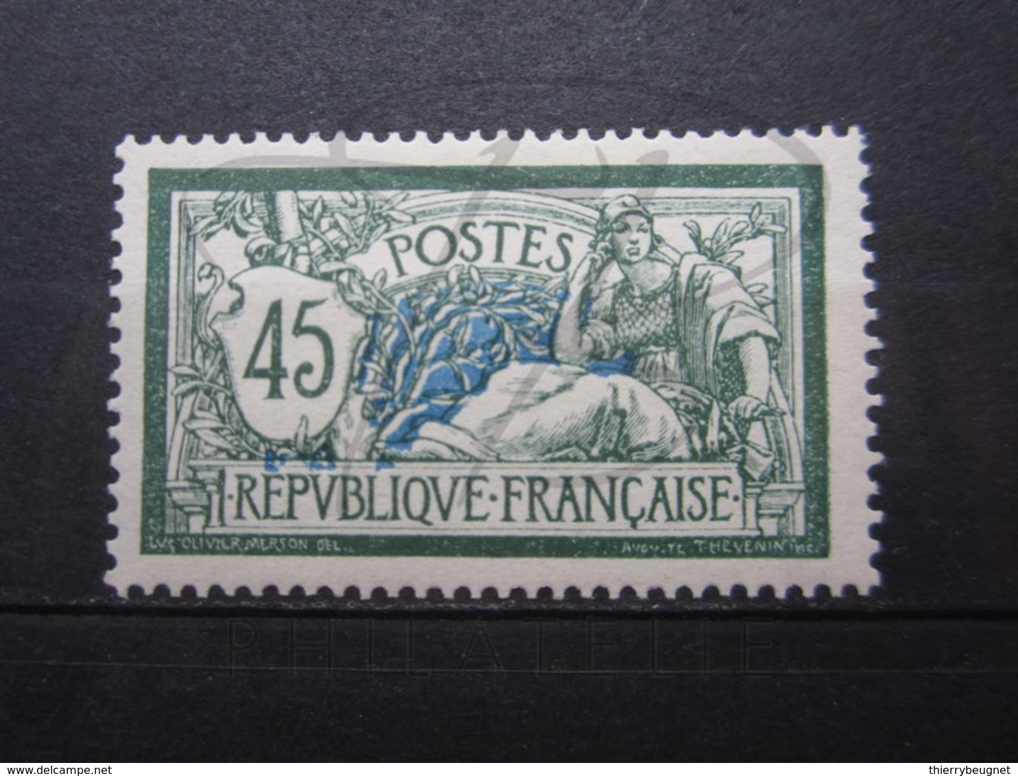 VEND BEAU TIMBRE DE FRANCE N° 143 , X !!! (b) - 1900-27 Merson