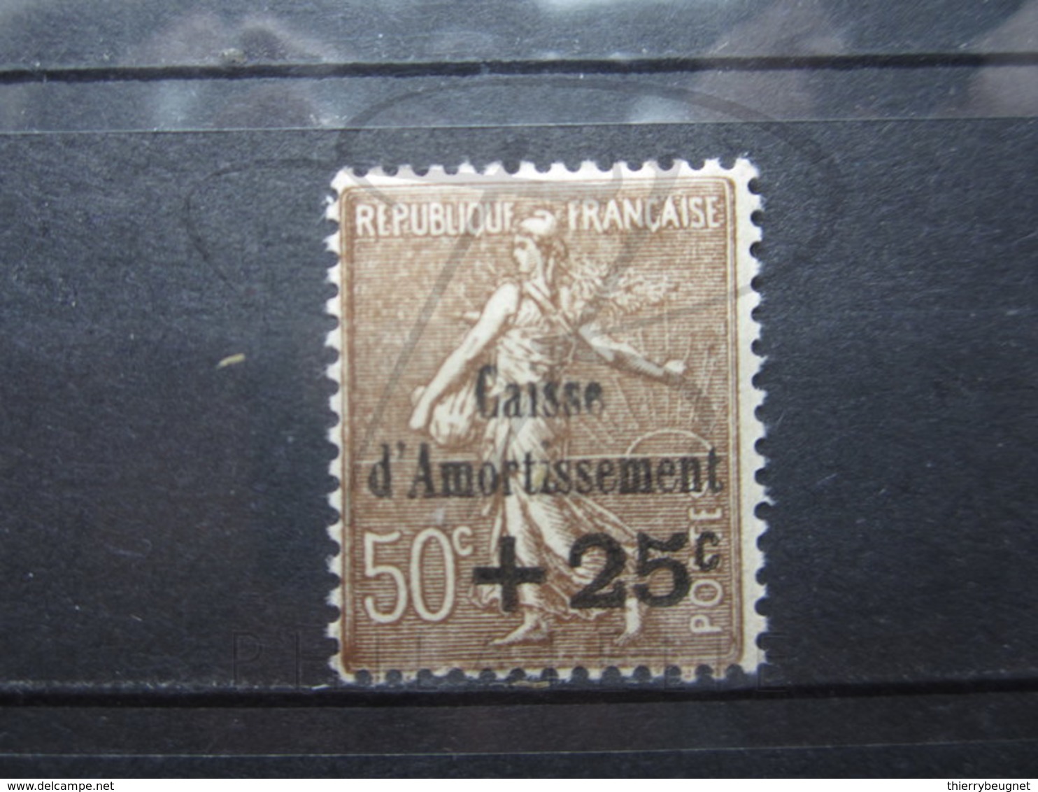 VEND BEAU TIMBRE DE FRANCE N° 267 , X !!! - 1927-31 Caisse D'Amortissement