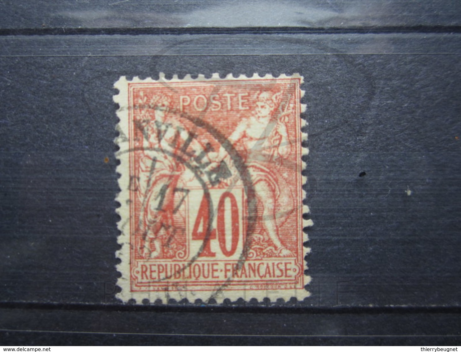 VEND BEAU TIMBRE DE FRANCE N° 70 !!! (b) - 1876-1878 Sage (Type I)