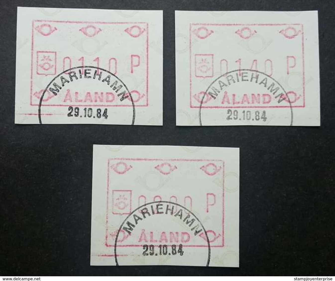 Aland 1984 ATM (Frama Label Stamp) CTO - Aland