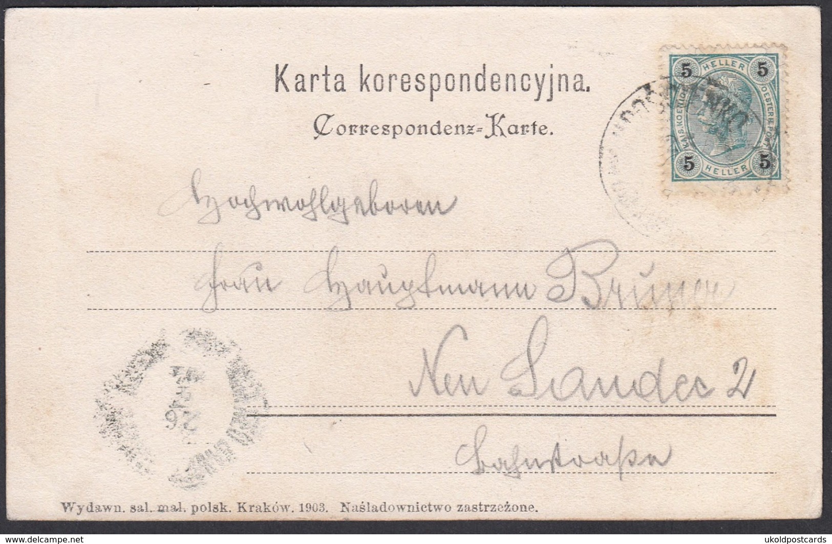 CPA - Pologne - Poland, PIENINY, Kolo Czerwonej Skalki, 1904 - Pologne