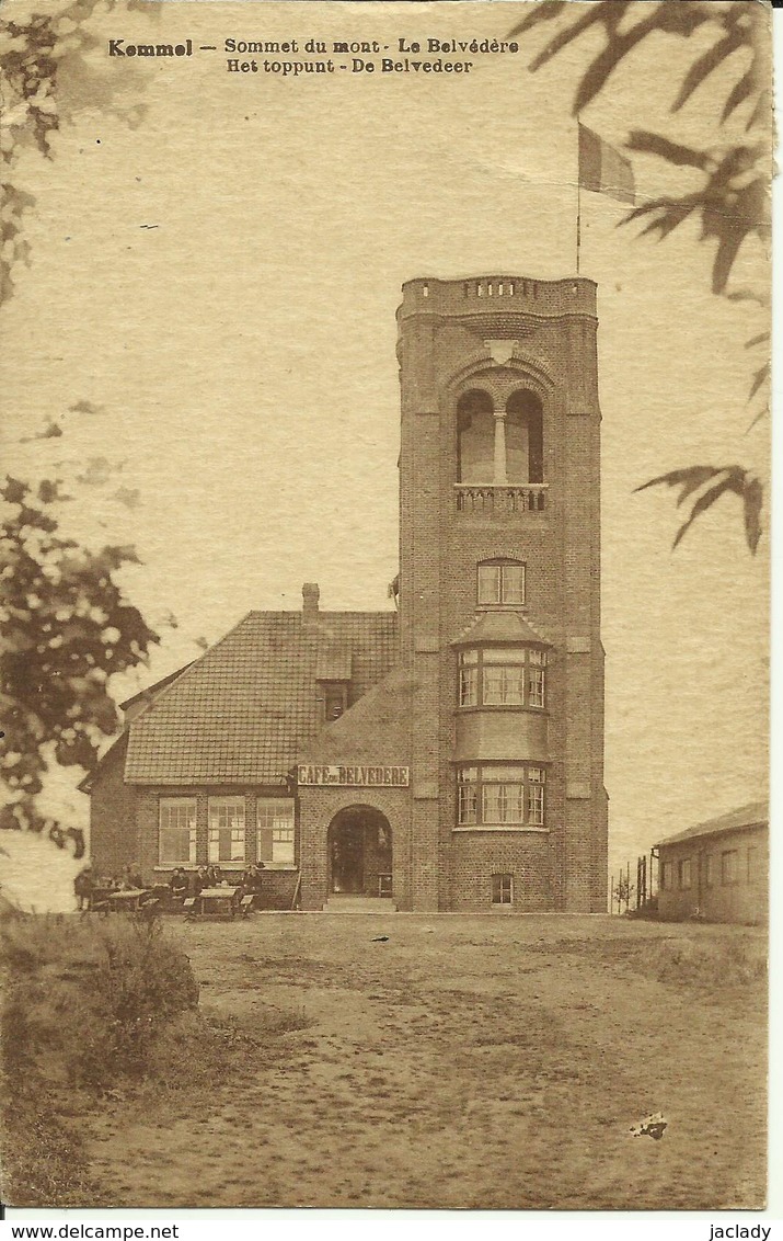 Kemmel -- Sommet Du Mont - Le  Belvédère. -- Het Toppunt - De Belvedeer      (2 Scans) - Heuvelland