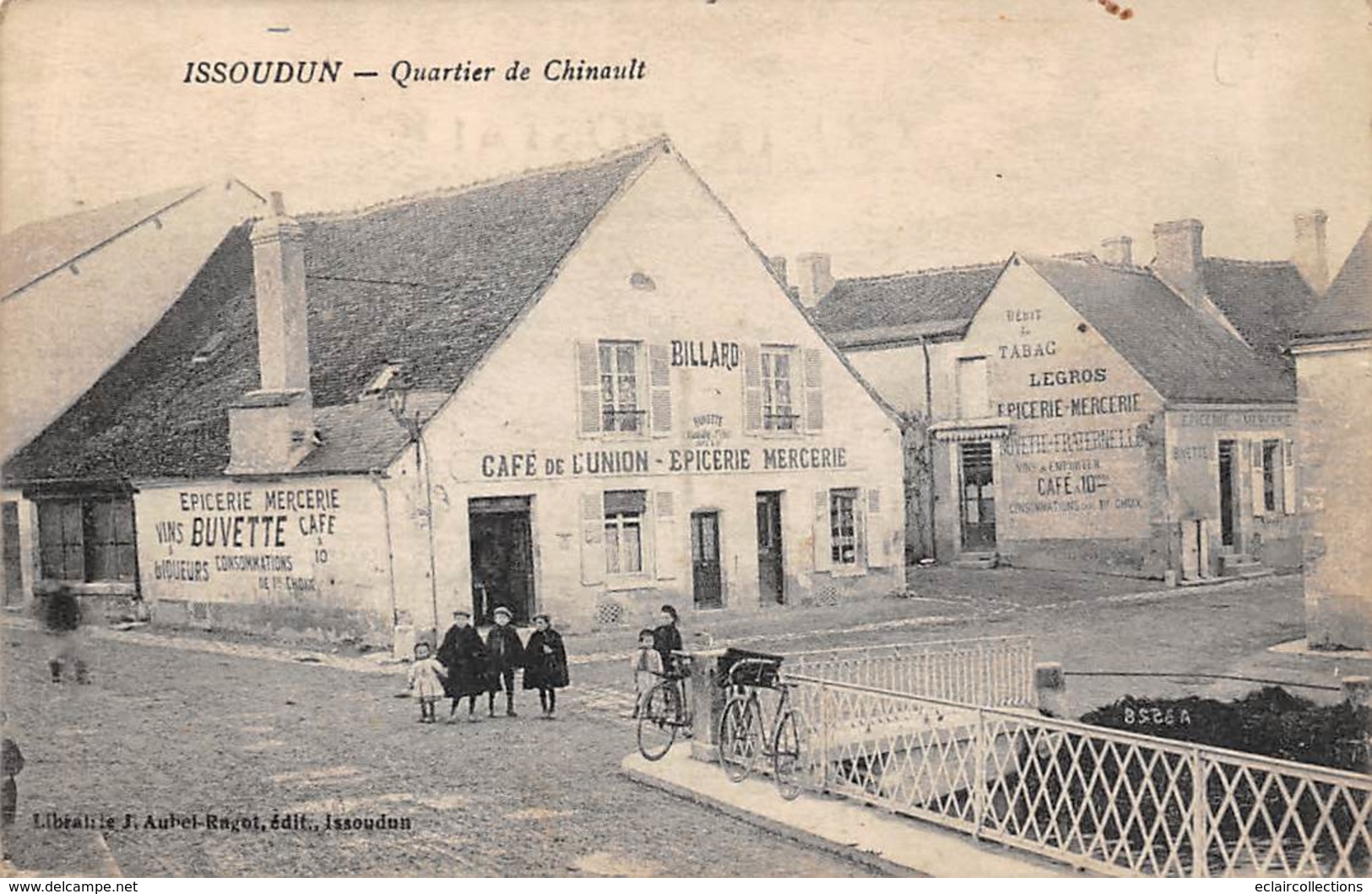 Issoudun            36       Quartier  De Chinault. . Café De L'Union Epicerie . Buvette.   (voir Scan) - Issoudun