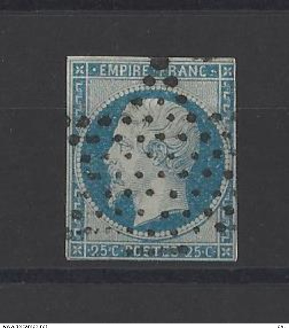 FRANCE.  YT  N° 15   Obl  1853 - 1853-1860 Napoléon III.