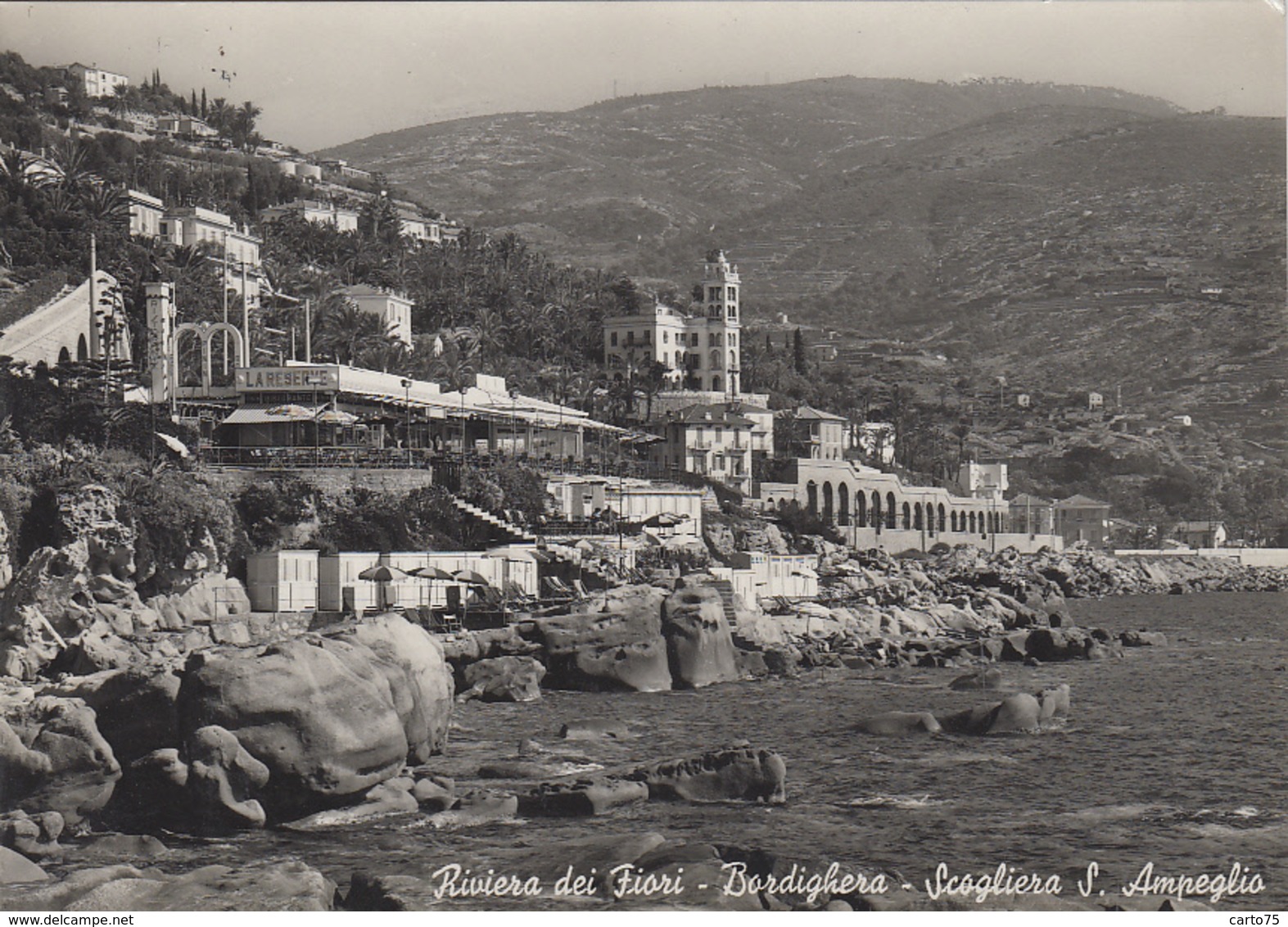 Italie - Bordighera - Scogliera S. Ampeglio - Imperia