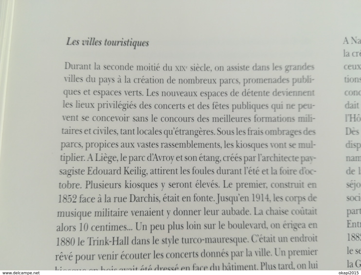 LES KIOSQUES À MUSIQUE HÉRITAGE DE WALLONIE LIVRE DE 1992 BELGIQUE UN