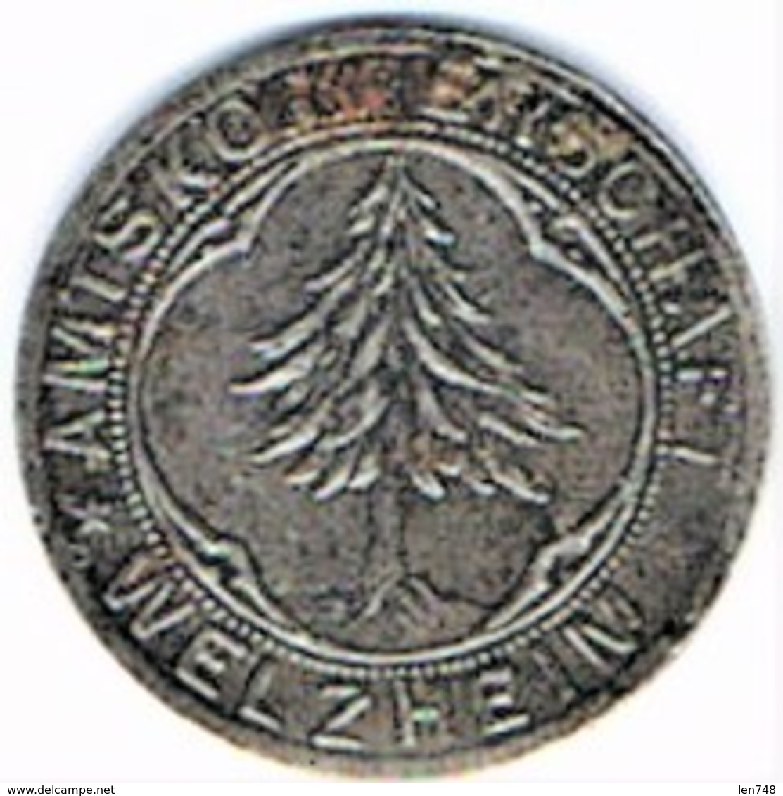 Nécessité - Allemagne - 5 Pfennig 1918 - Welzheim - Monétaires/De Nécessité