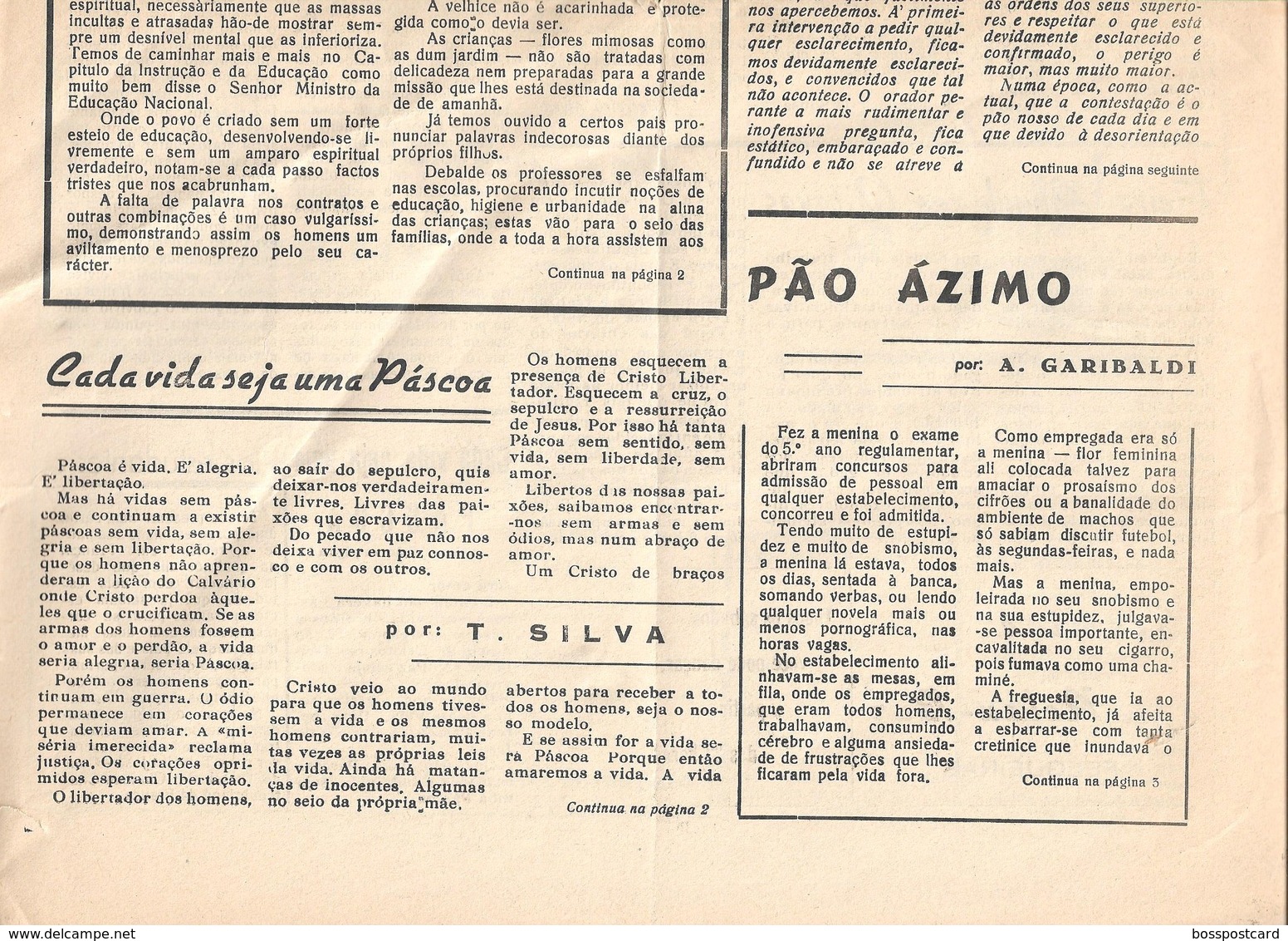 Lixa - O Jornal Da Lixa Nº 496 De 7 De Abril De 1972. Felgueiras. - General Issues