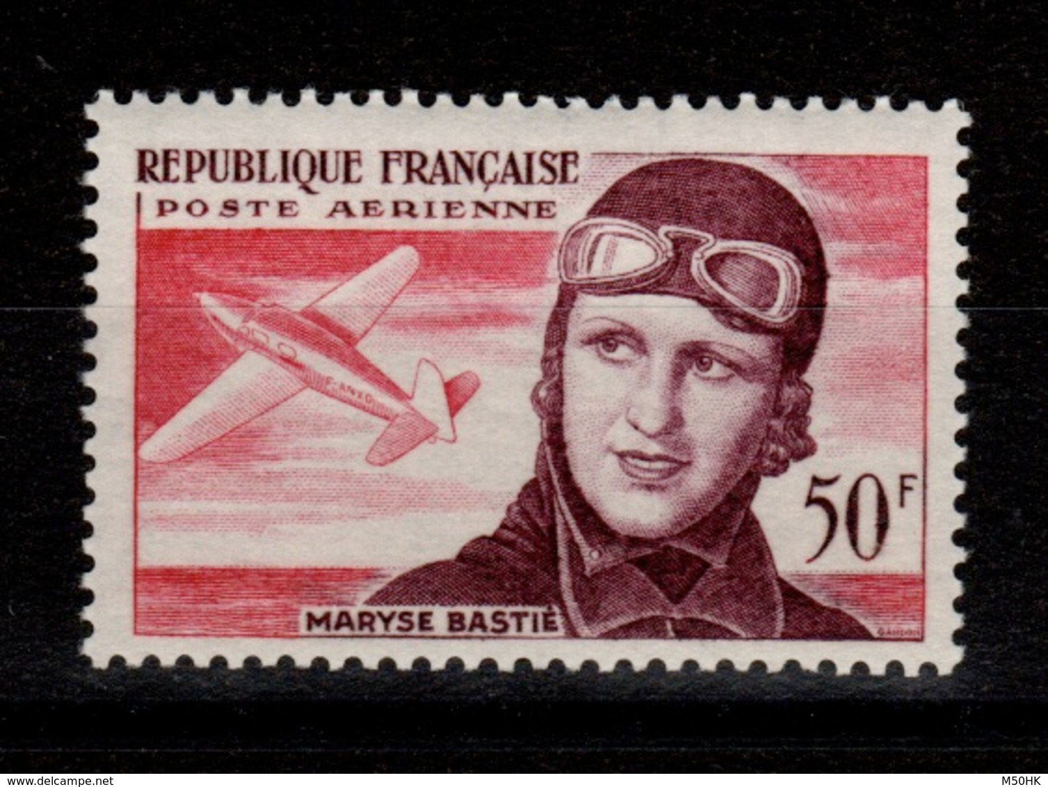 YV PA 34 N** Maryse Bastié Cote 8 Euros - 1927-1959 Neufs