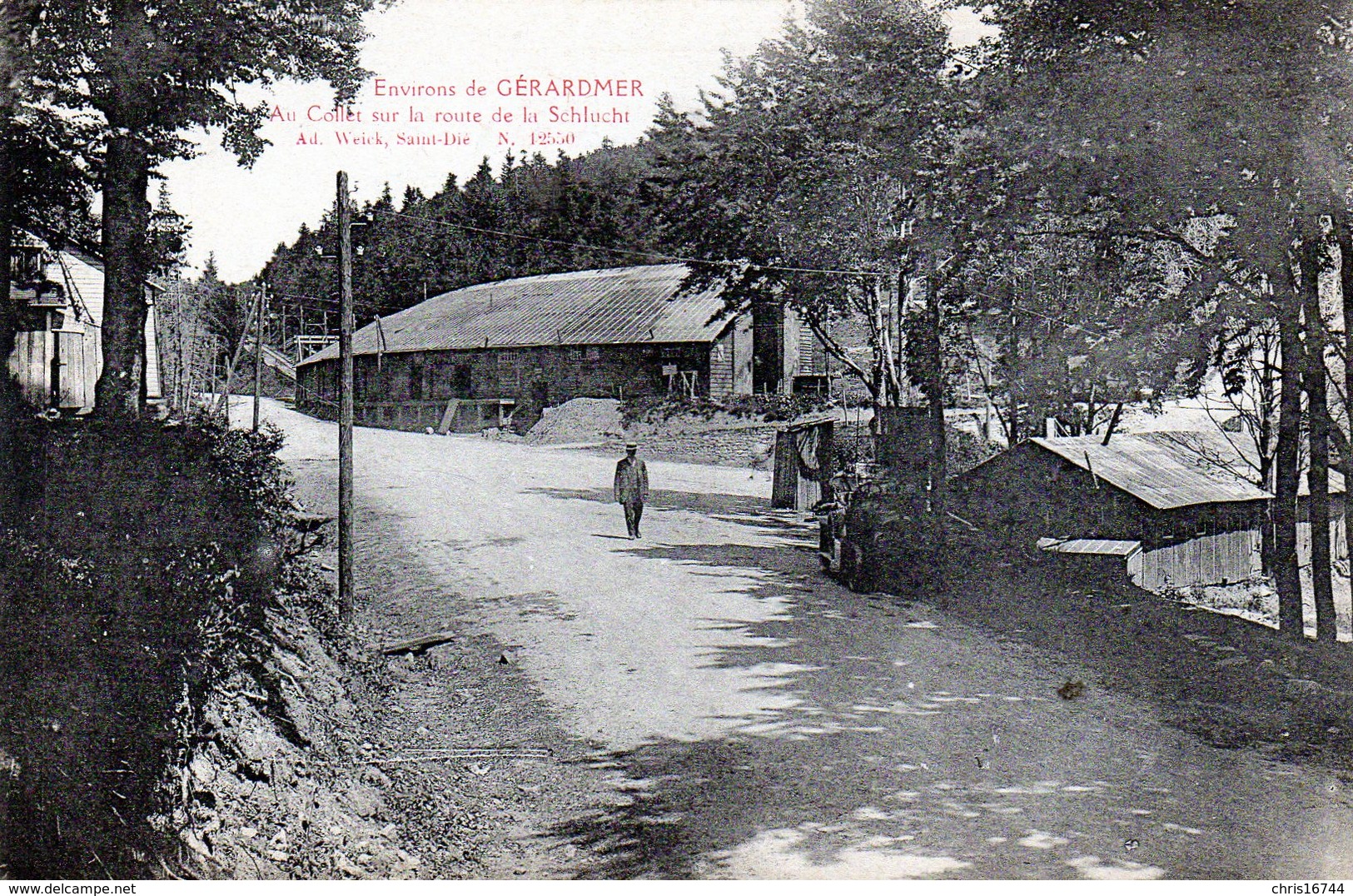 Environ De GERARDMER  Au Collet Sur La Route De La Schlucht - Gerardmer