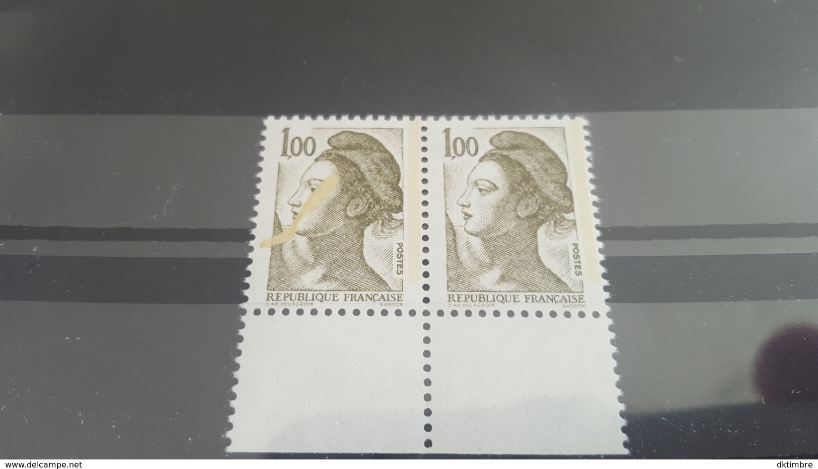 LOT 456613 TIMBRE DE FRANCE NEUF** LUXE VARIETE GROSSE TACHE DE PHOSP RARE - Collezioni