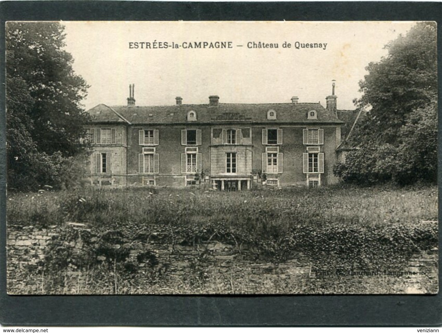 CPA - 14 - ESTREES LA CAMPAGNE - Château De Quesnay - Autres & Non Classés