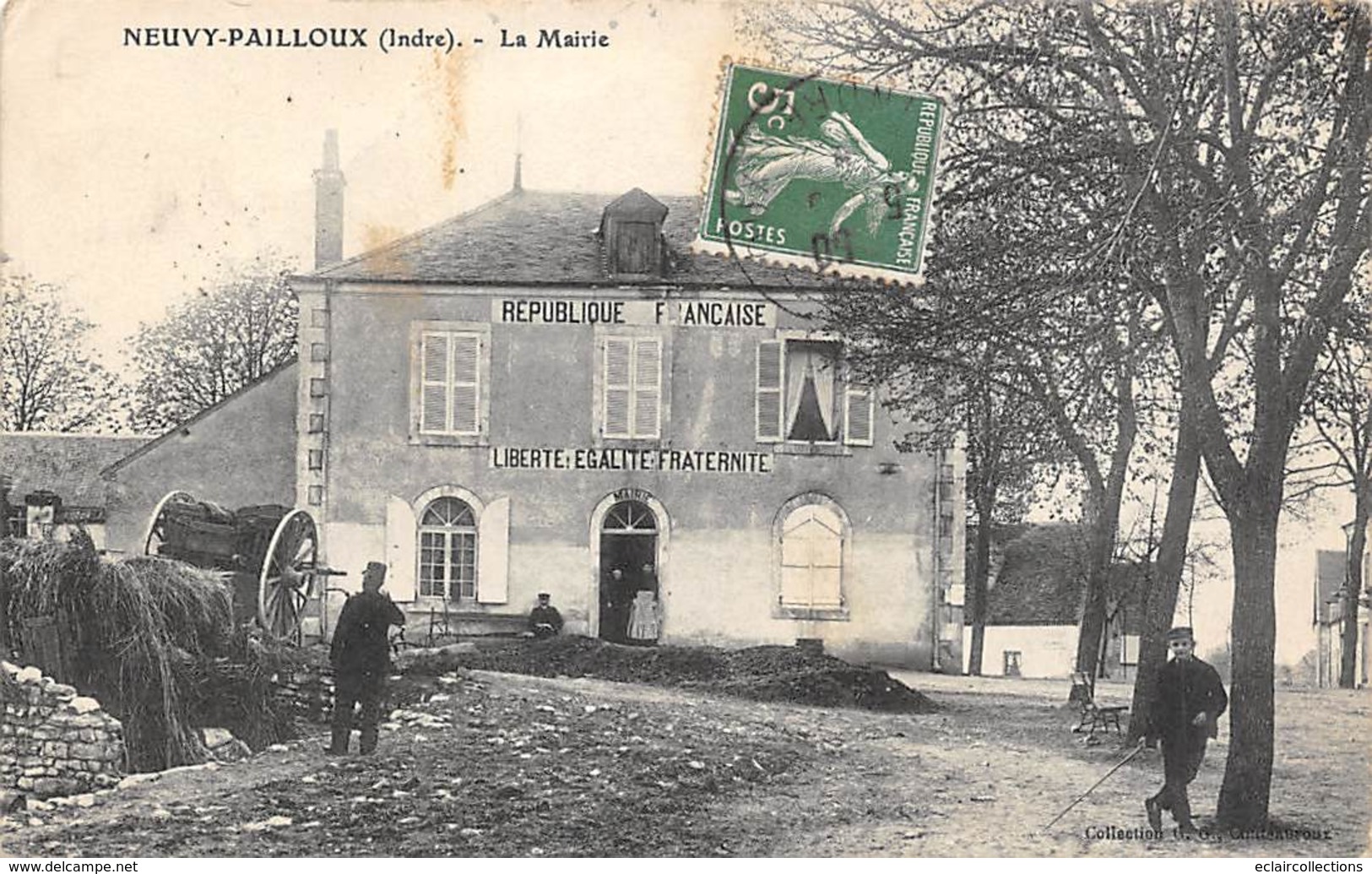 Neuvy Pailloux        36     La Mairie          (voir Scan) - Sonstige & Ohne Zuordnung