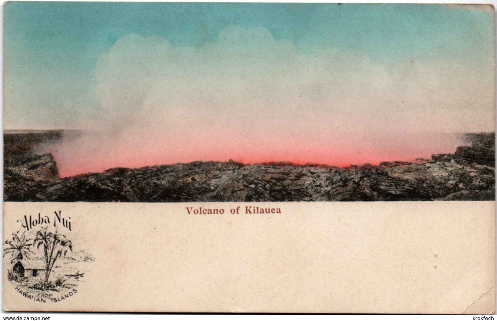 Volcano Of Kilauea - Hawaï - N)83 - Aloha Nui - Autres & Non Classés