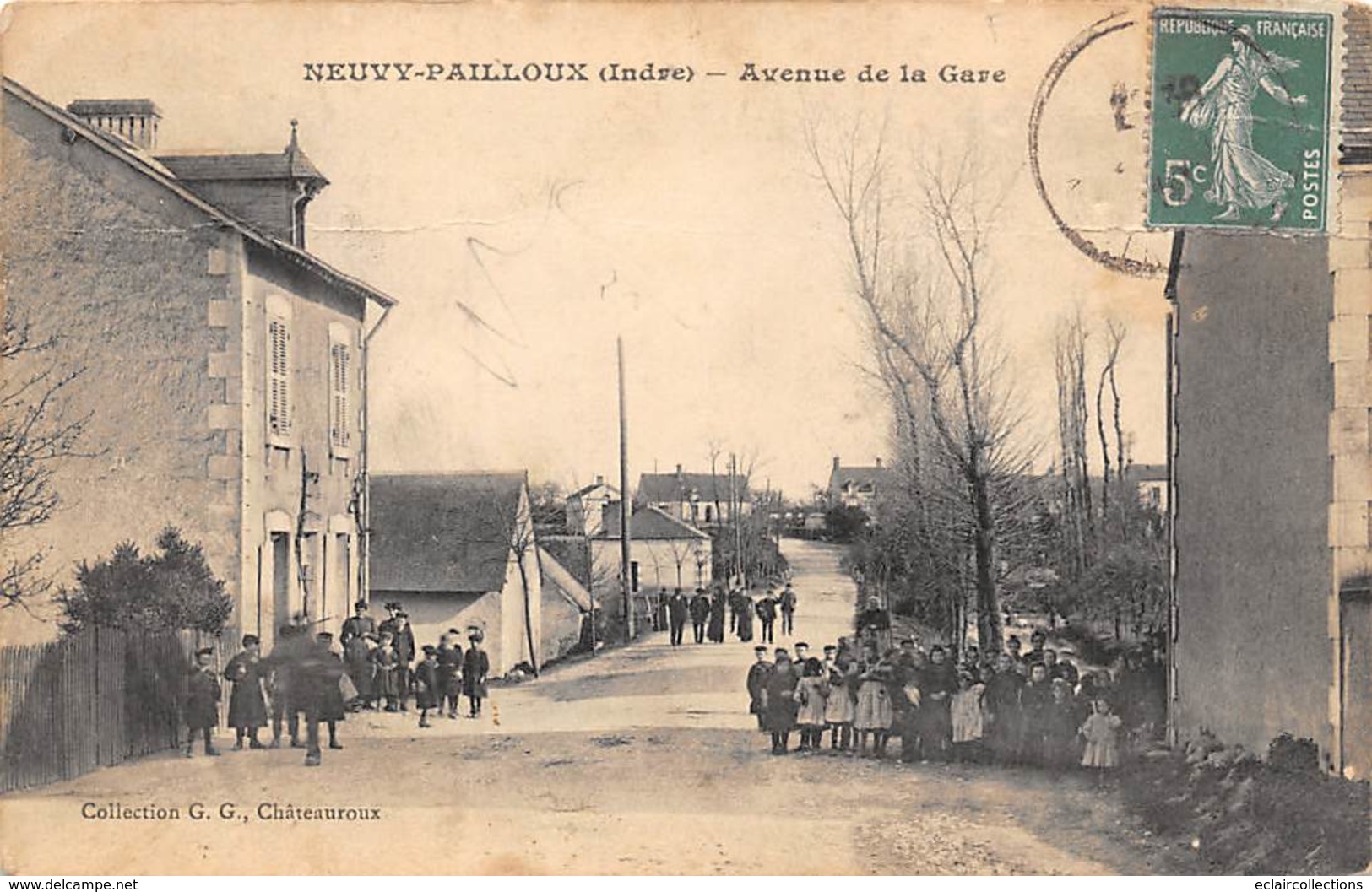 Neuvy Pailloux        36     Avenue De La Gare            (voir Scan) - Altri & Non Classificati