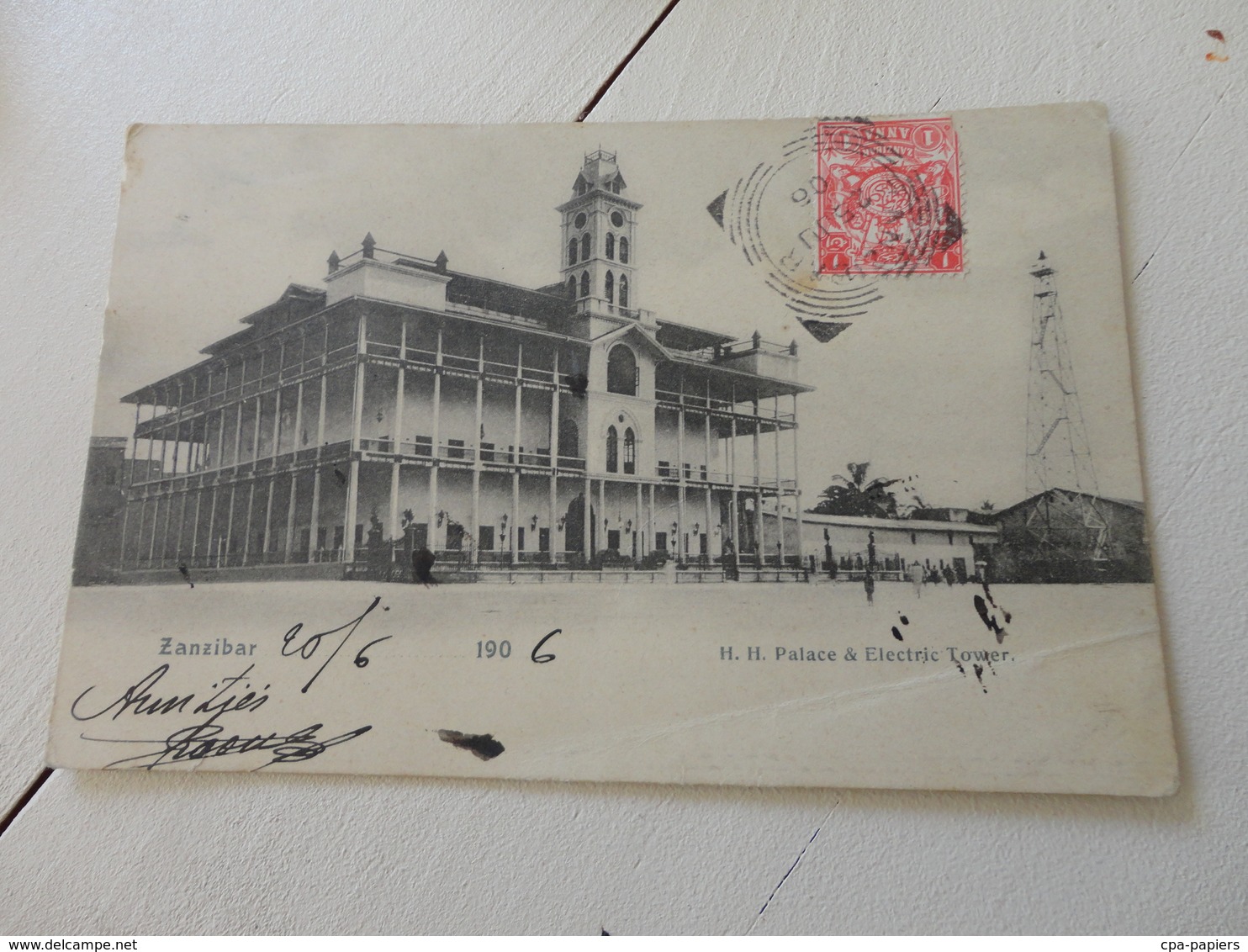 Zanzibar - H.H. Palace And Electric Tower - Tanzania