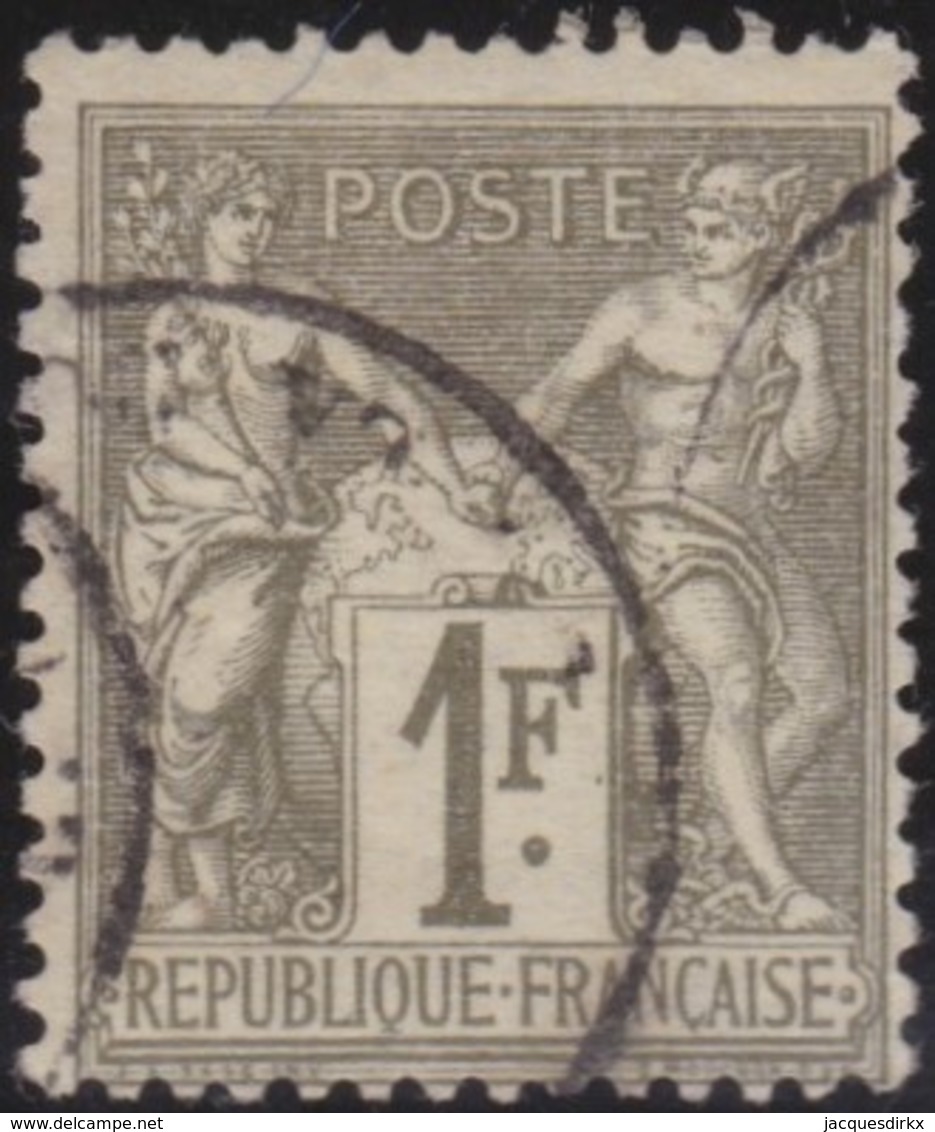 France   .    Yvert  .     72     .     O       .    Oblitéré   .   /   .     Cancelled - 1876-1878 Sage (Type I)