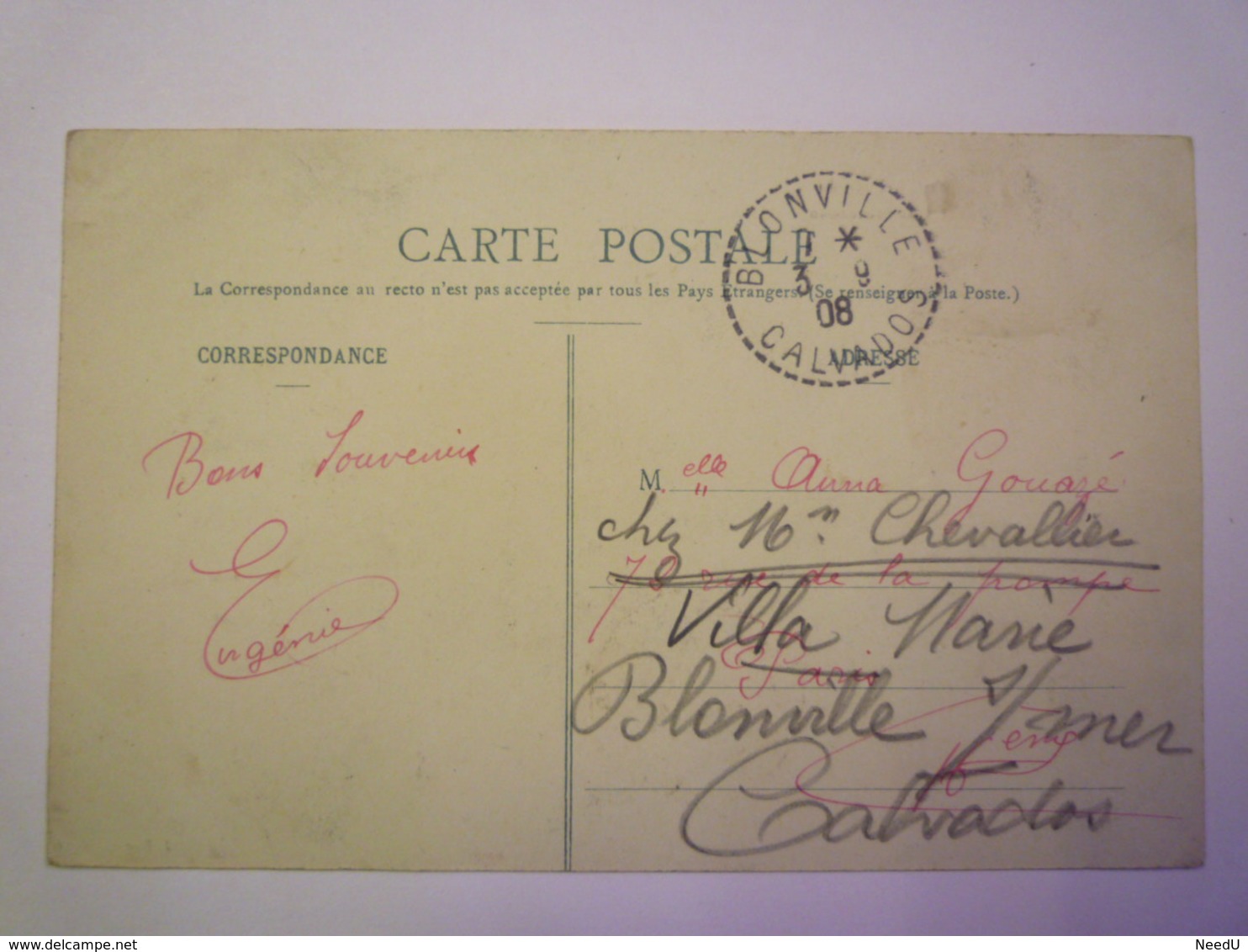GP 2019 - 1368  SAINT-CAST  (Côtes-du-Nord)  :  Une  PROCESSION   1908    XXX - Saint-Cast-le-Guildo