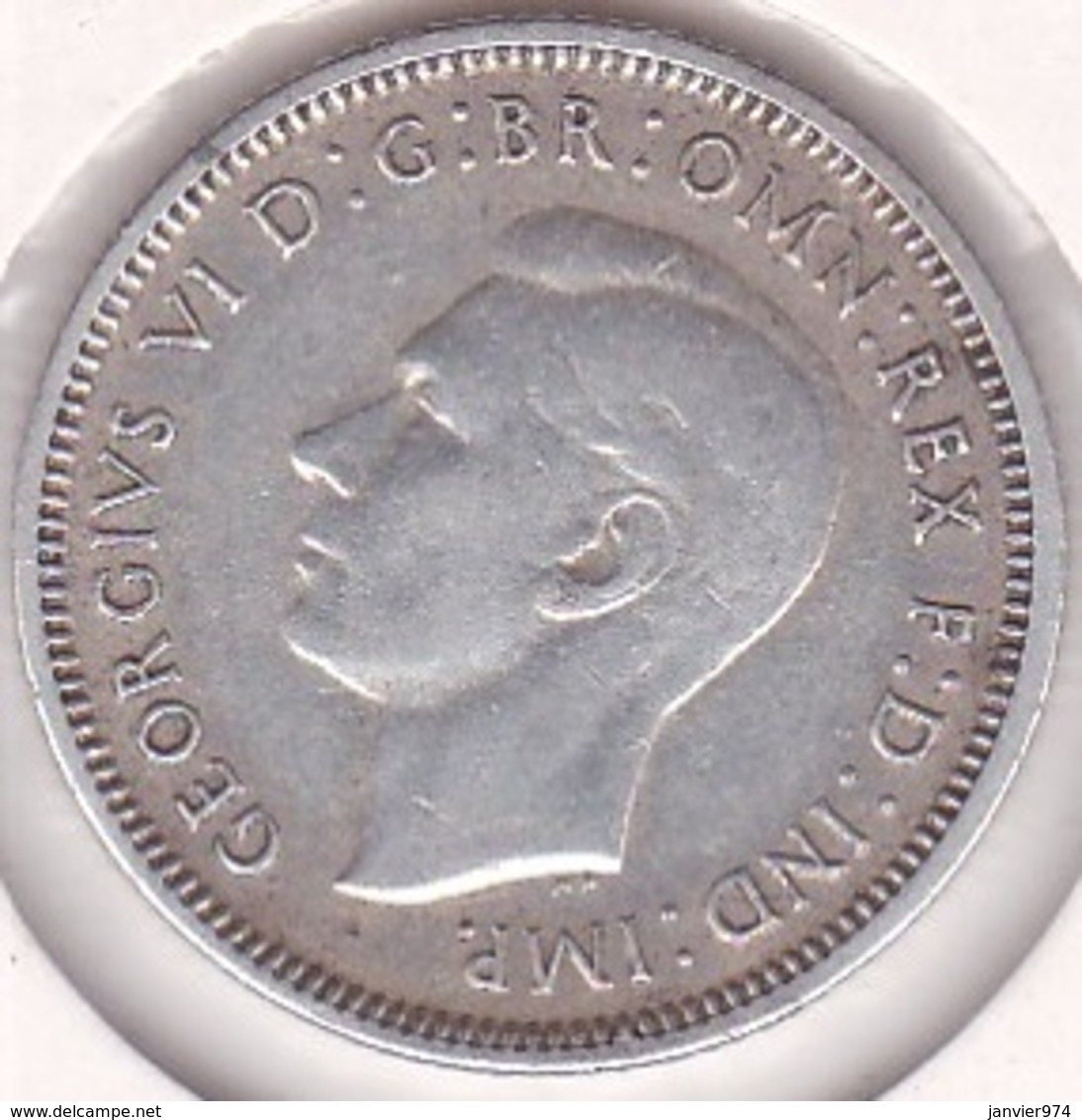 Australie, 1 Shilling 1943 S San Francisco , George VI, En Argent, KM# 39 - Shilling