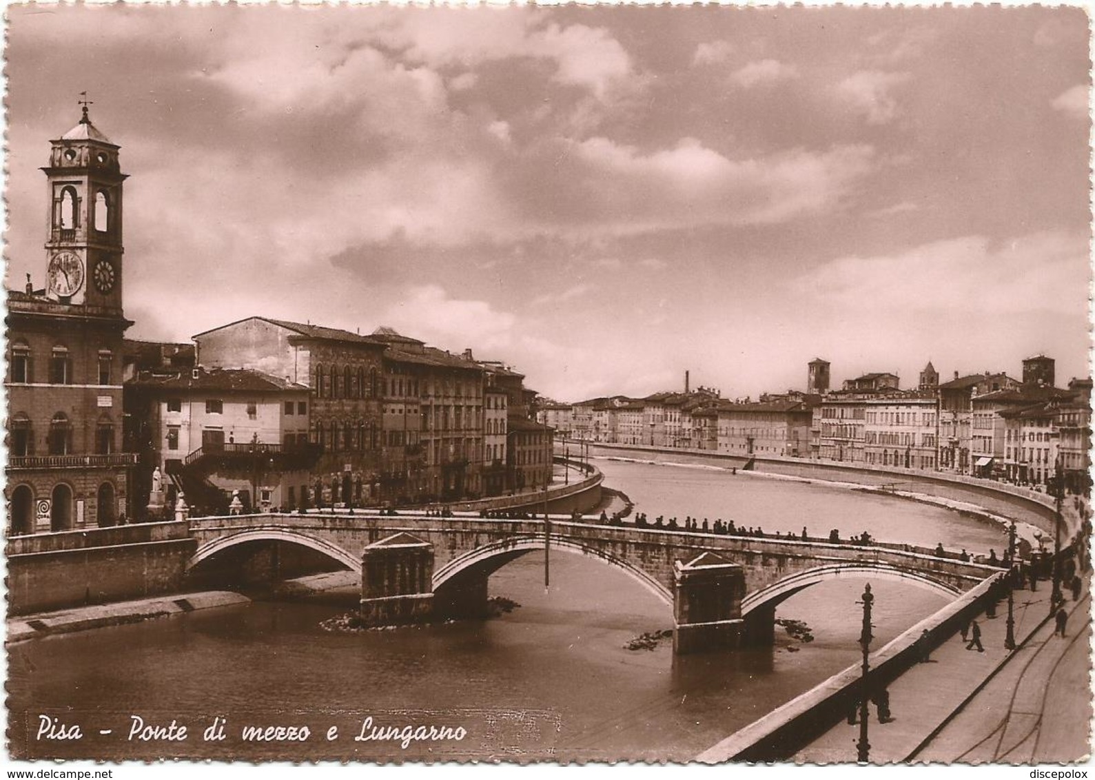 W3292 Pisa - Ponte Di Mezzo E Lungarno / Non Viaggiata - Pisa