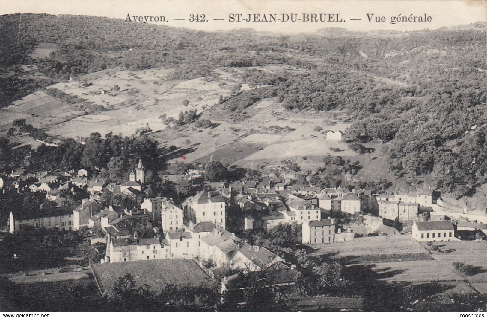 CP SAINT JEAN DU BRUEL AVEYRON 12 - VUE GENERALE - Otros & Sin Clasificación