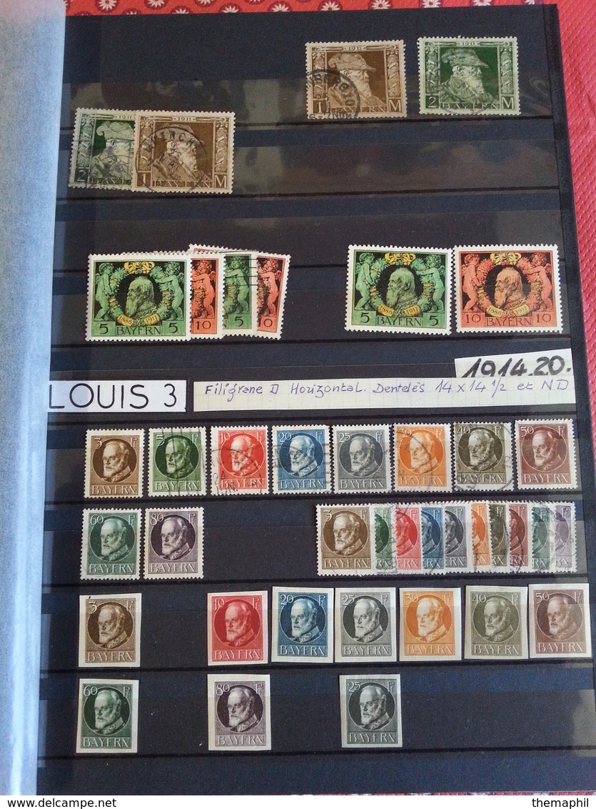 lot n° 644 ALLEMAGNE un bon classeur neufs ou obl. quelques bonne valeurs