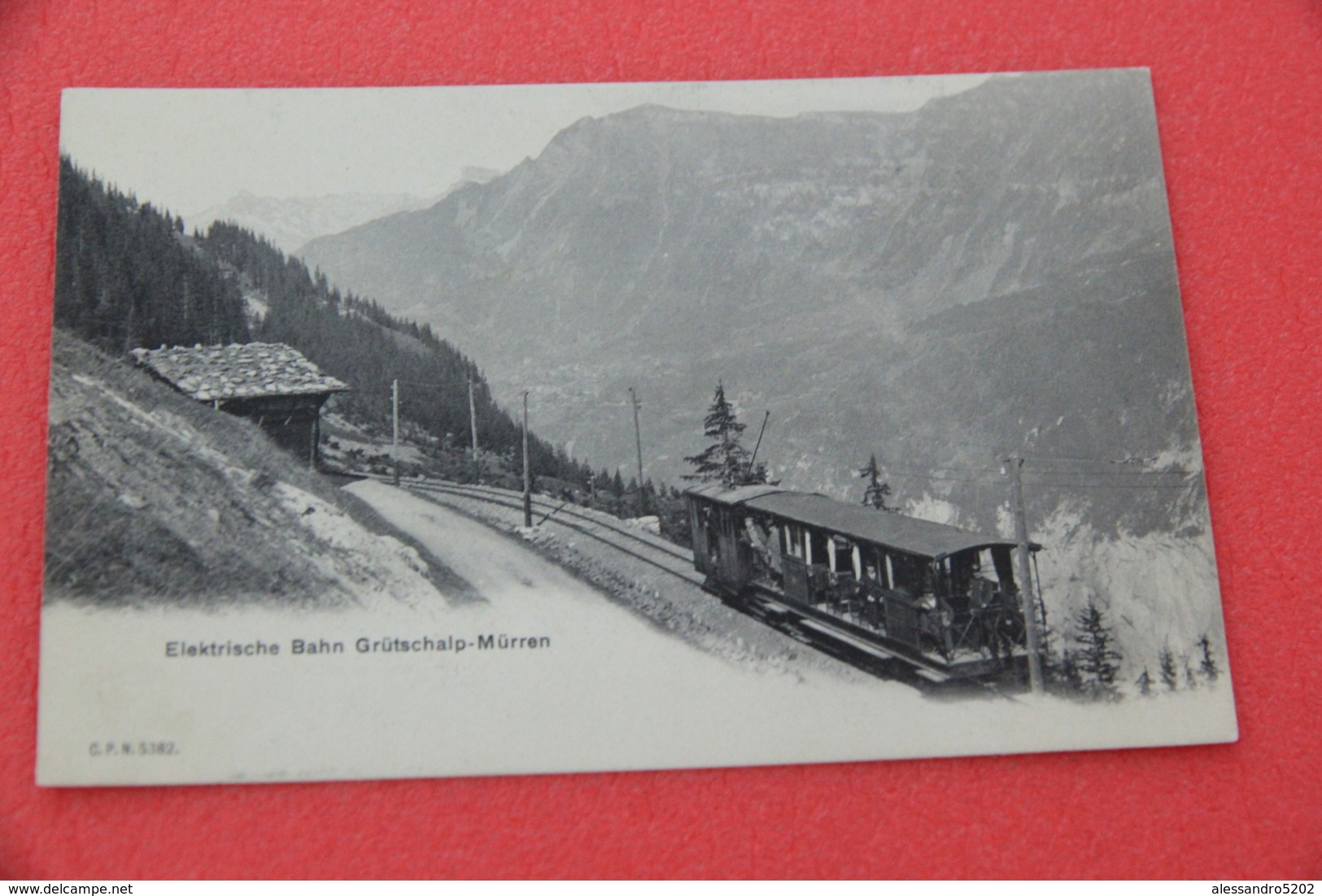Berne Murren Bahn Train NV Primi 1900 - Berne