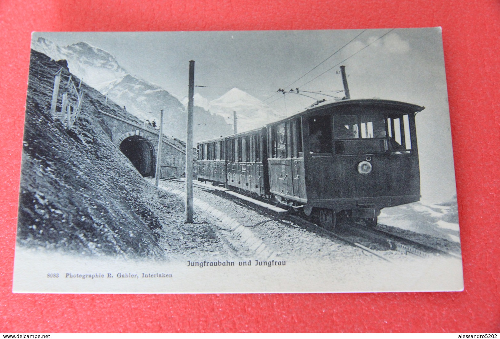 Berne Jungfrau Jungfraubahn + Train NV Photo Gabier N. 8083 NV - Bern