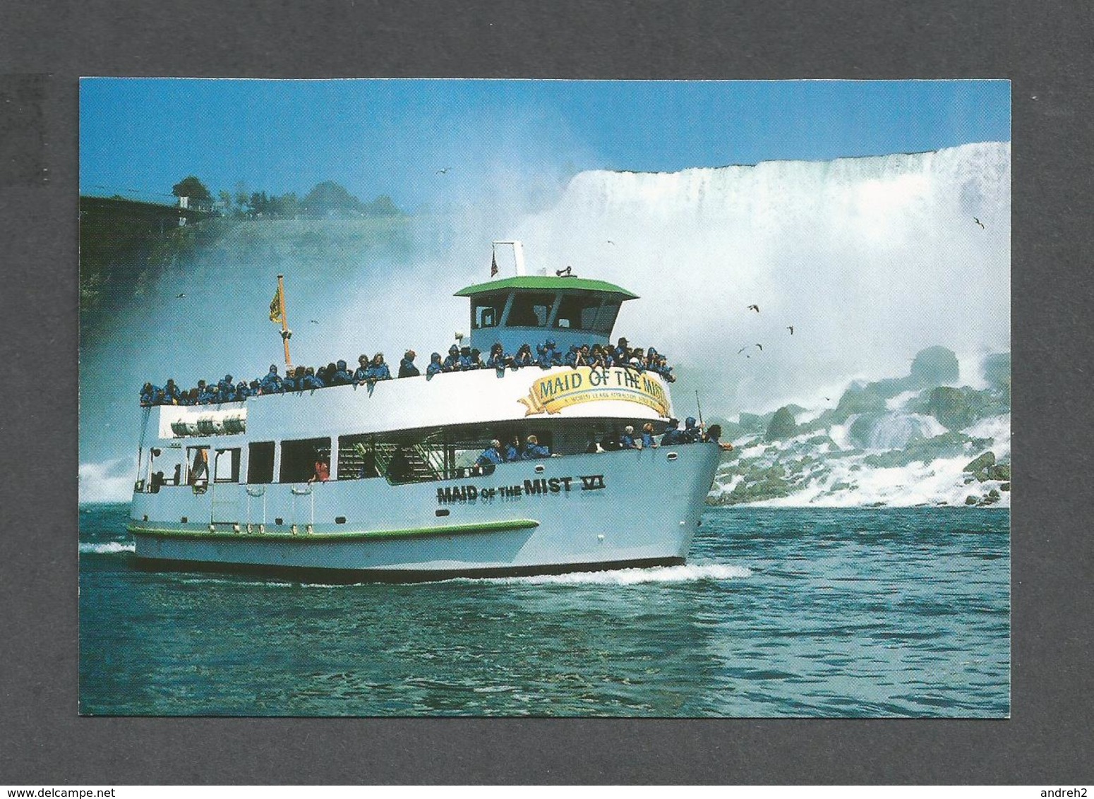 BATEAUX - BATEAU - SHIP - BATEAU D'EXCURSION TOURISTIQUES NIAGARA FALLS ONTARIO PAR DEXTER - Autres & Non Classés