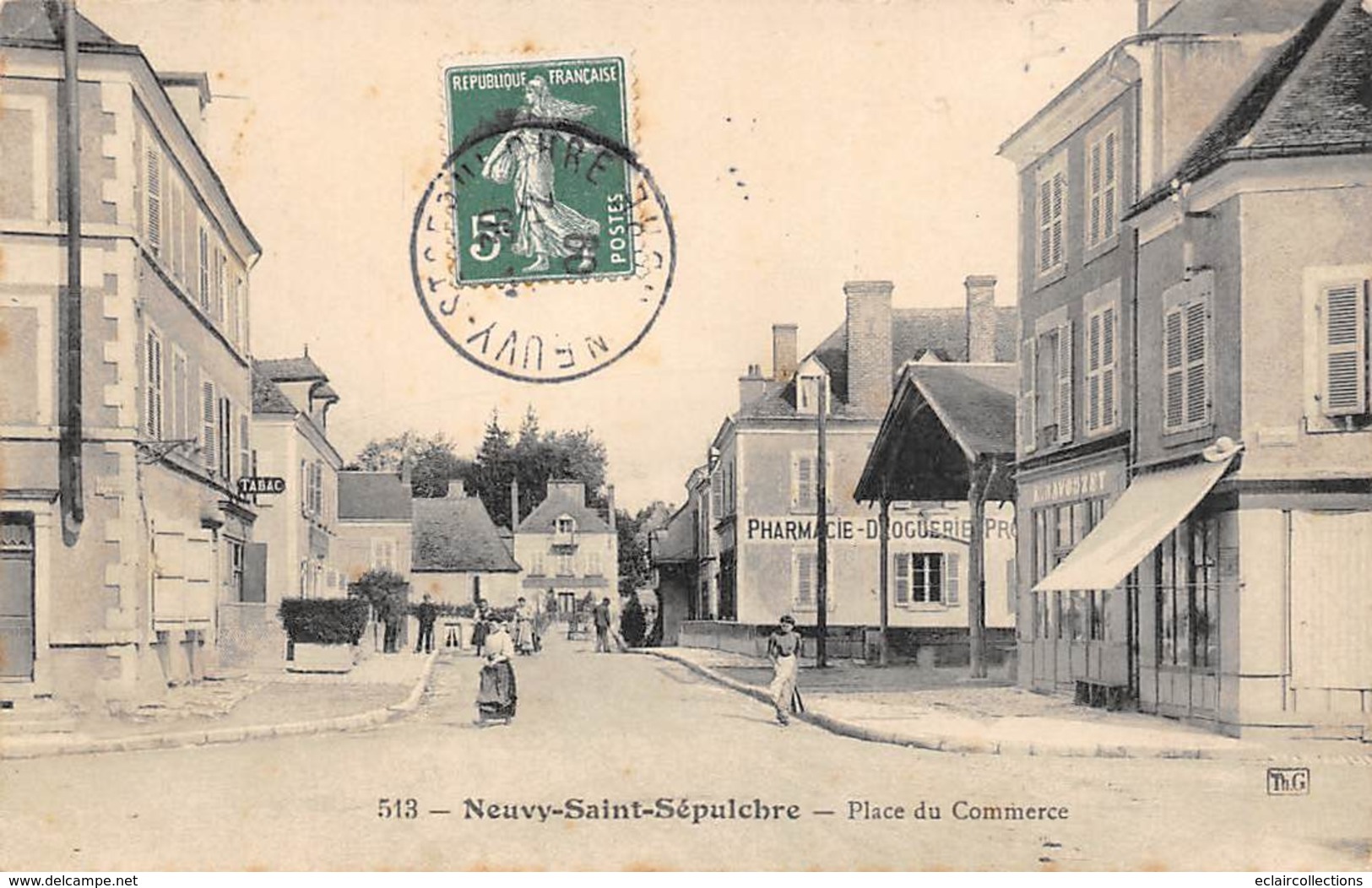 Neuvy St Sépulcre         36       Place Du Commerce             (voir Scan) - Altri & Non Classificati