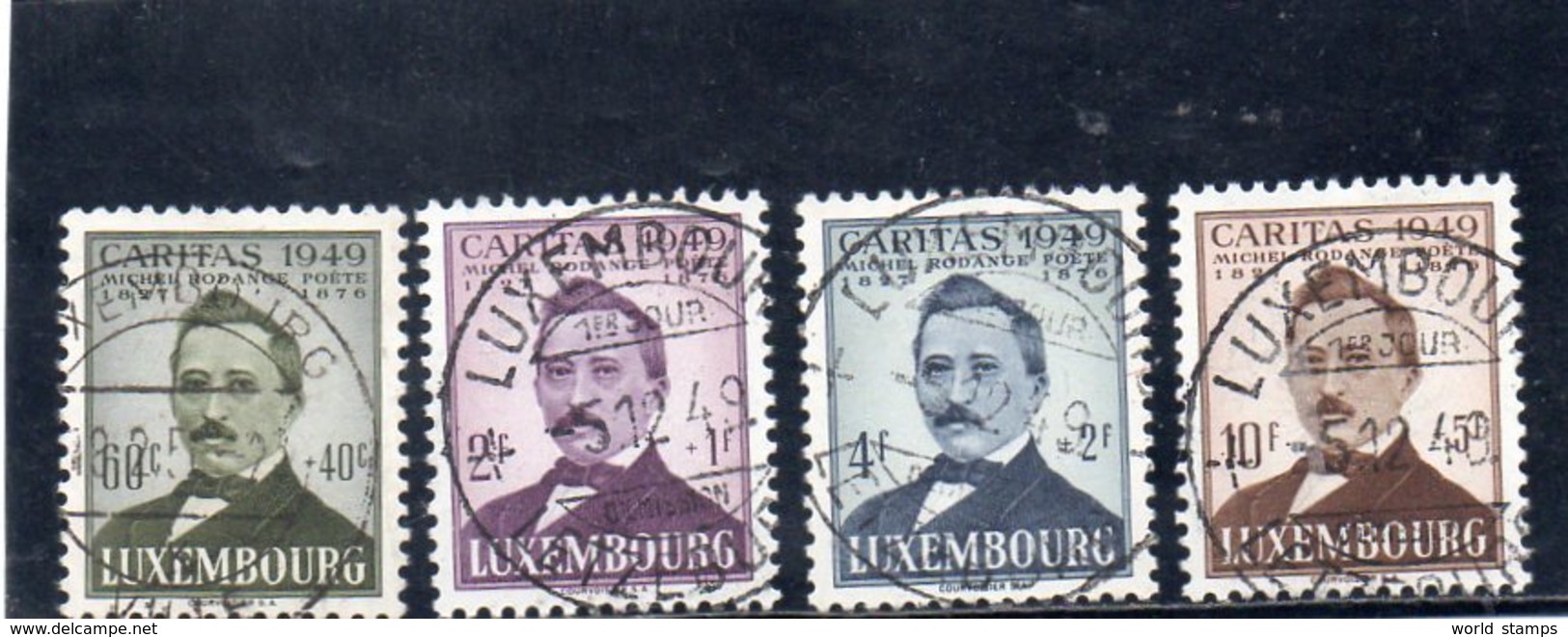LUXEMBOURG 1949 O - Oblitérés