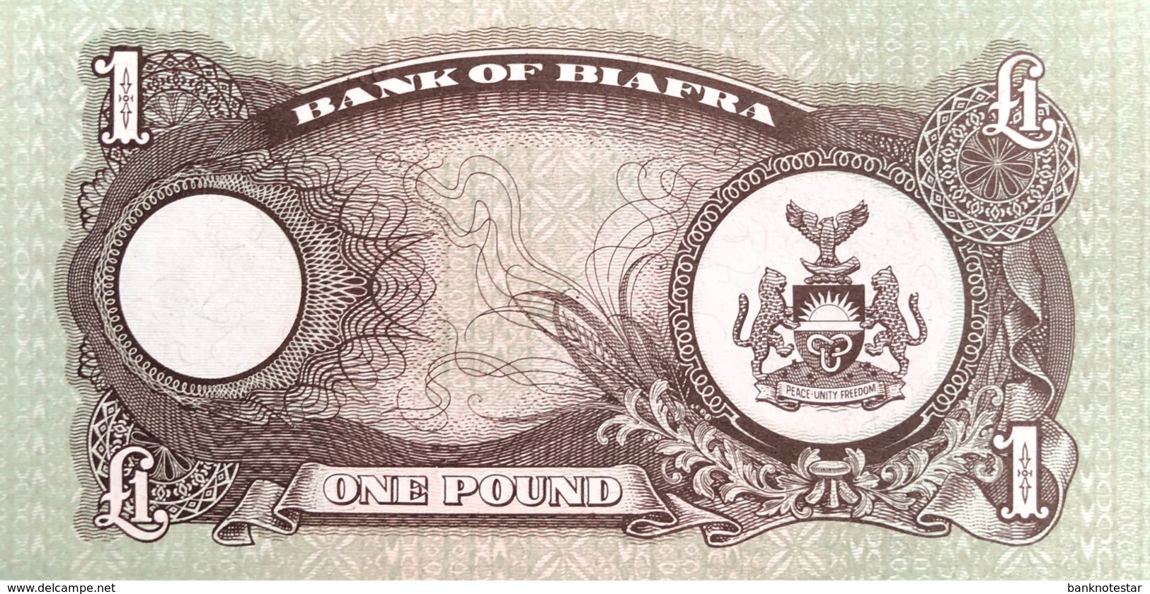 Biafra 1 Pound, P-5a - UNC - Ohne Zuordnung