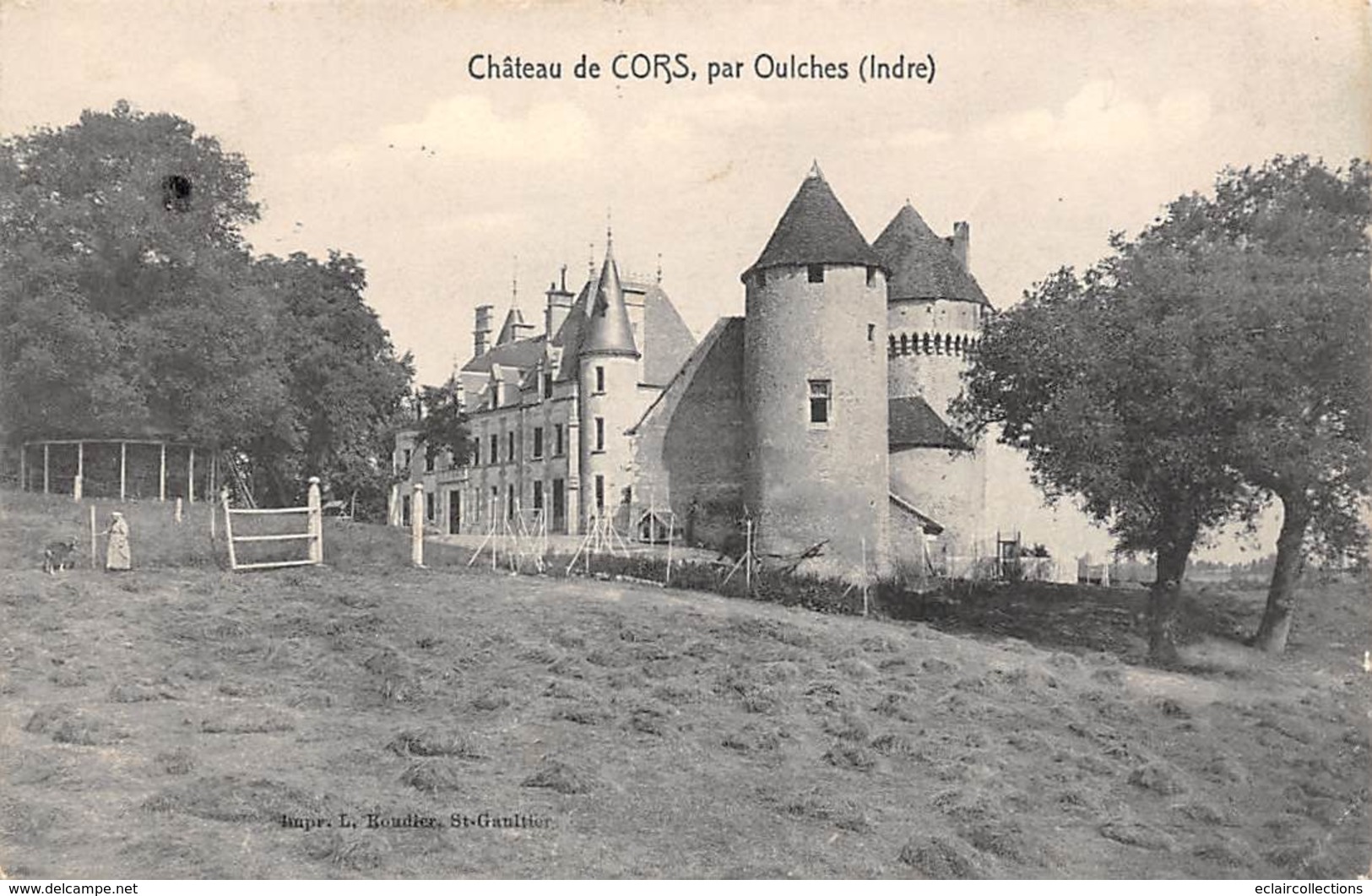 Oulches         36        Château De Corps         (voir Scan) - Autres & Non Classés