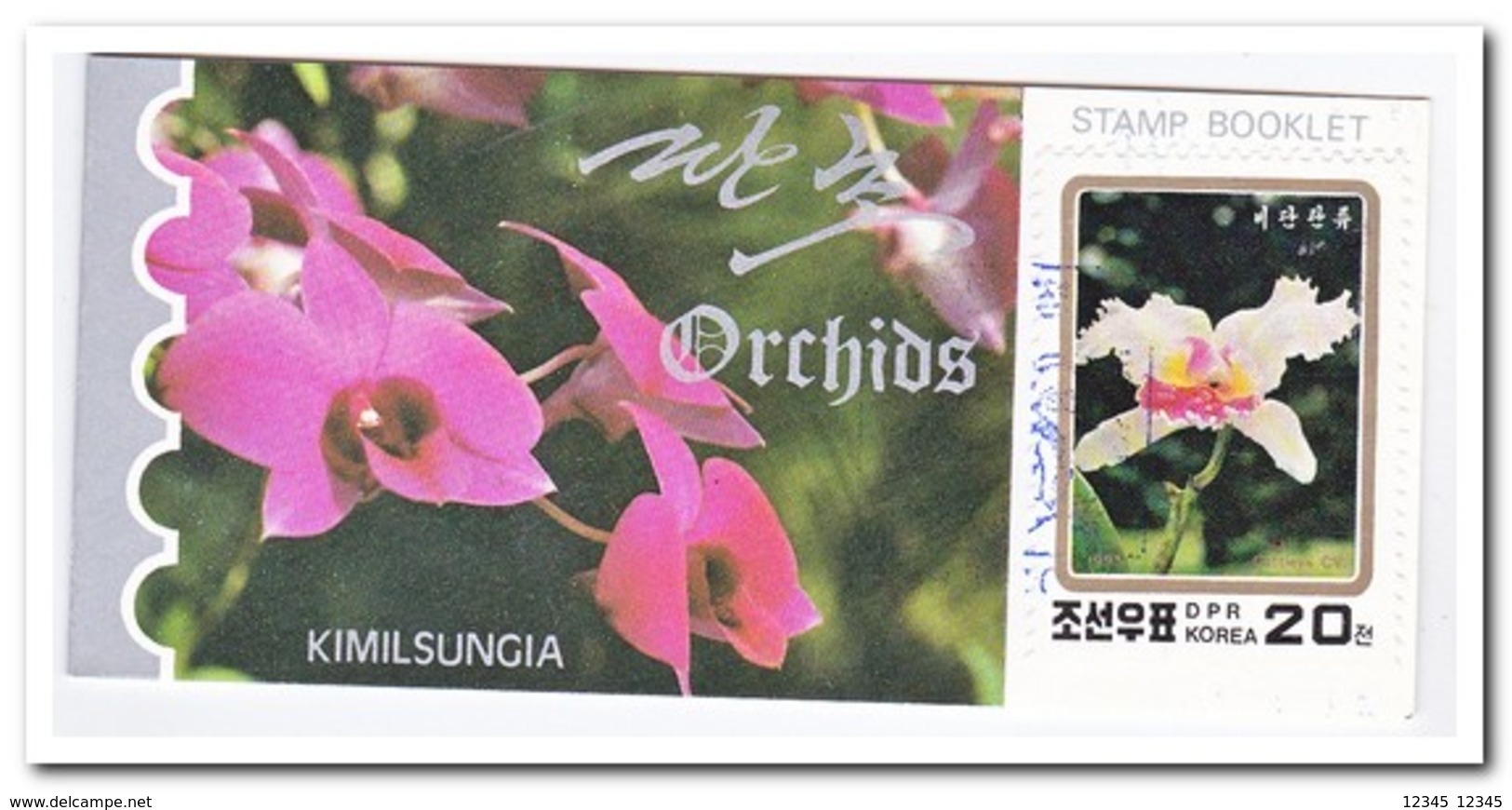 Noord Korea 1993, Postfris MNH, Flowers, Orchids  ( 5 Booklets, Carnets ) - Korea (Noord)