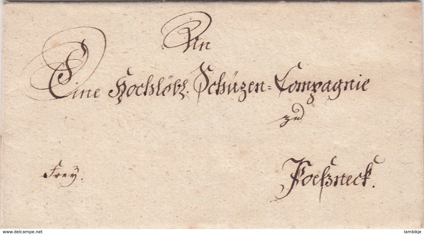 Deutschland Brief 1798 - Vorphilatelie