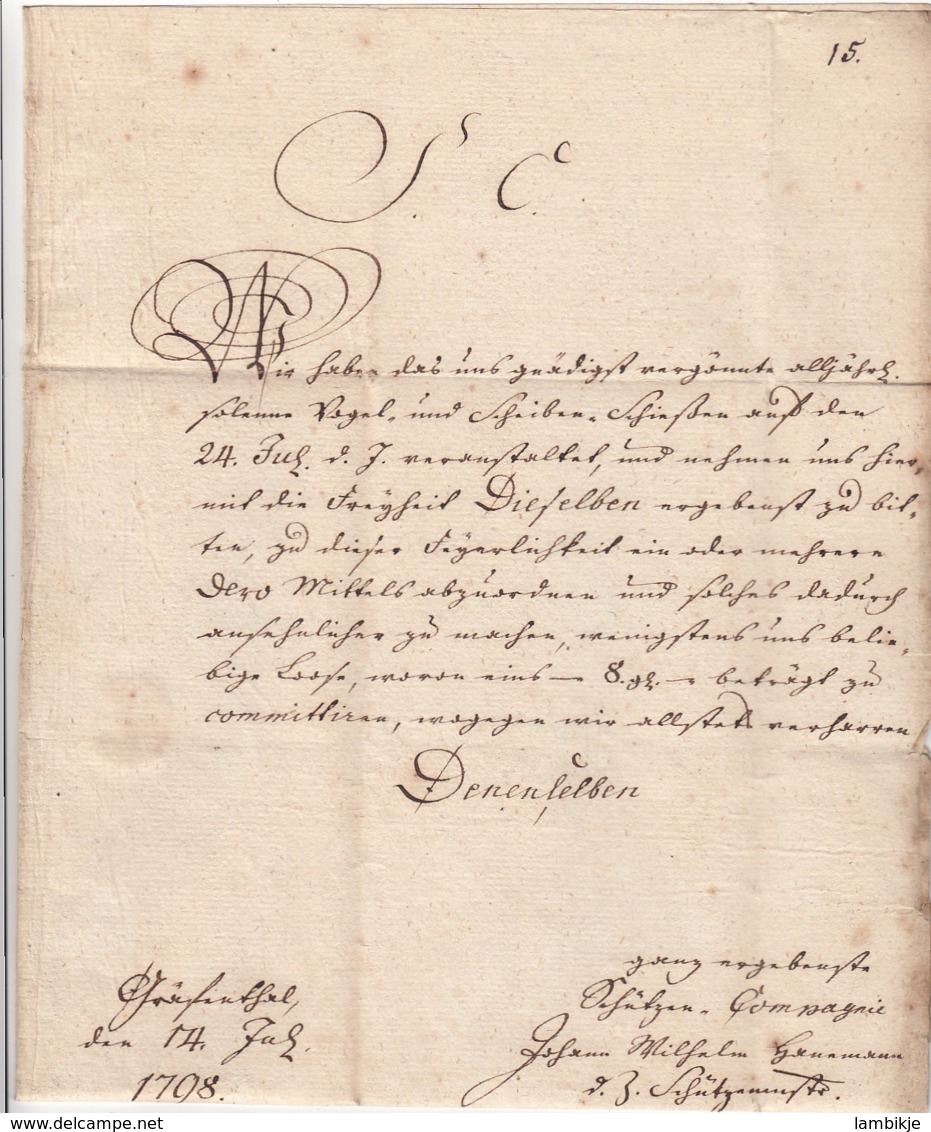 Deutschland Brief 1798 - Vorphilatelie