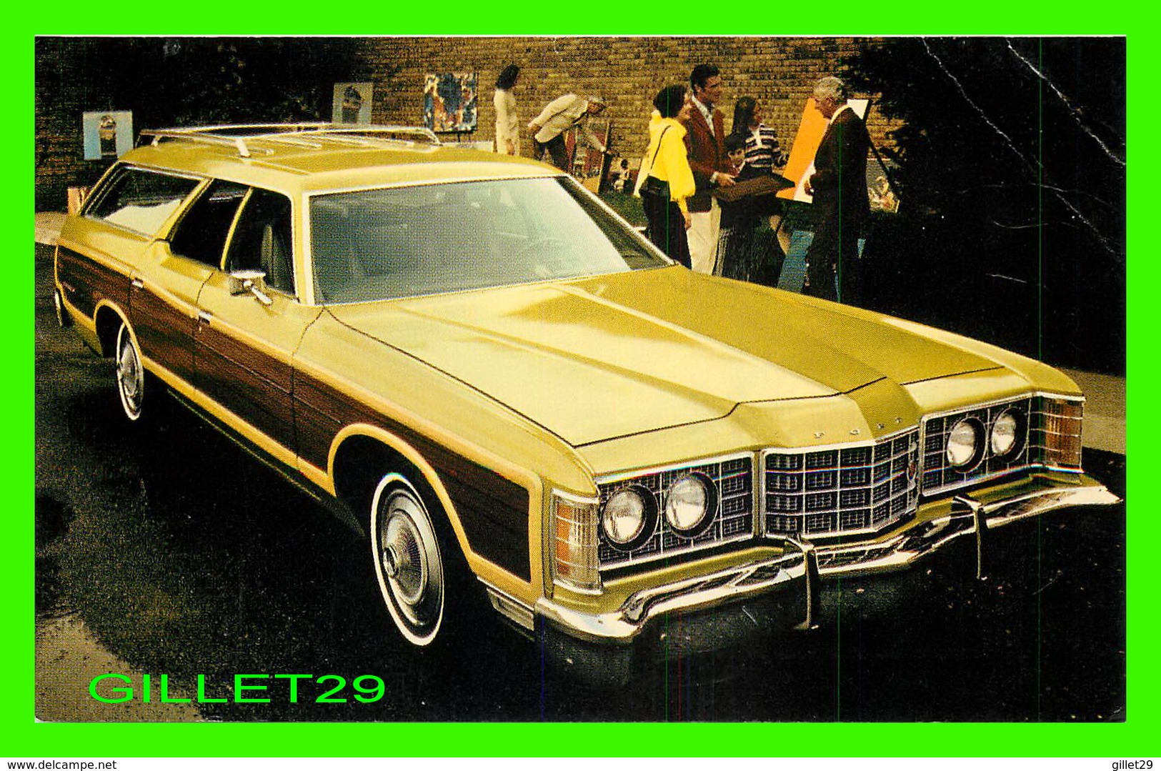 VOITURES DE TOURISME - 1973 FORD LTD COUNTRY SQUIRE STATION WAGON - ADVERTISING OF COLONIAL FORD INC, NY - TRAVEL - - Voitures De Tourisme
