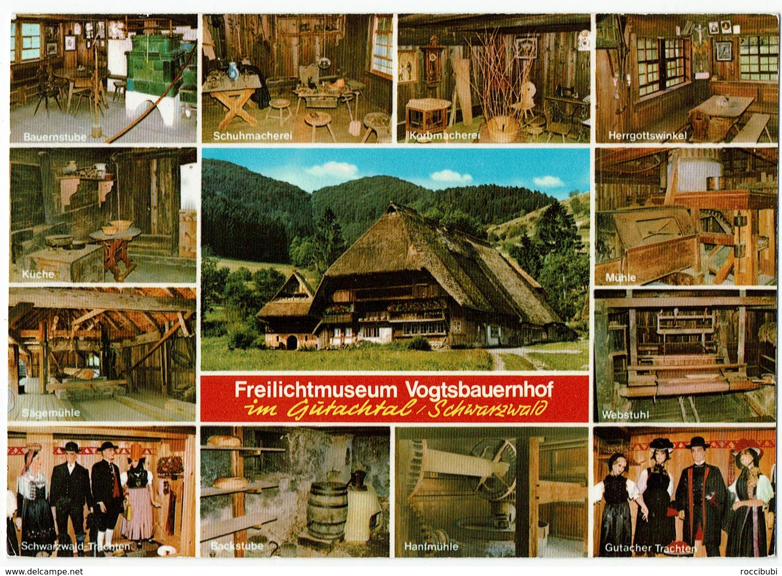 Deutschland, Vogtsbauernhof Im Gutachtal, Schwarzwald - Gutach (Schwarzwaldbahn)