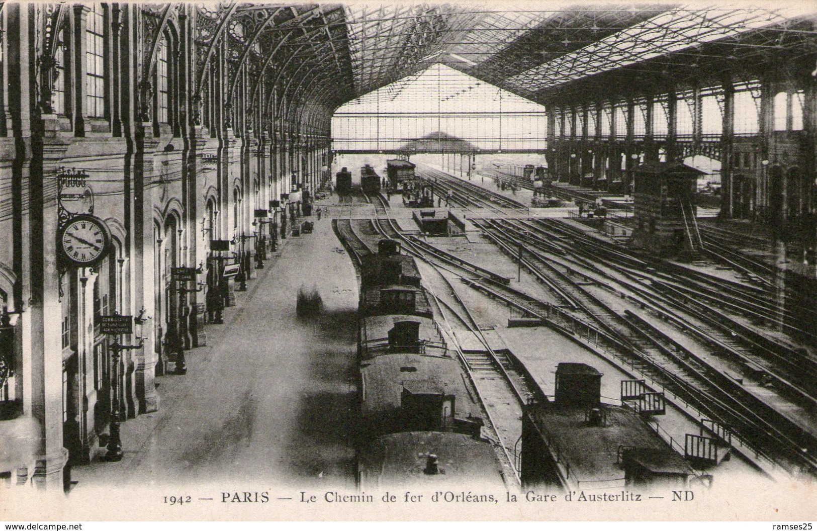 (107)  CPA  Paris  Gare D' Austerlitz  (Bon état) - District 13