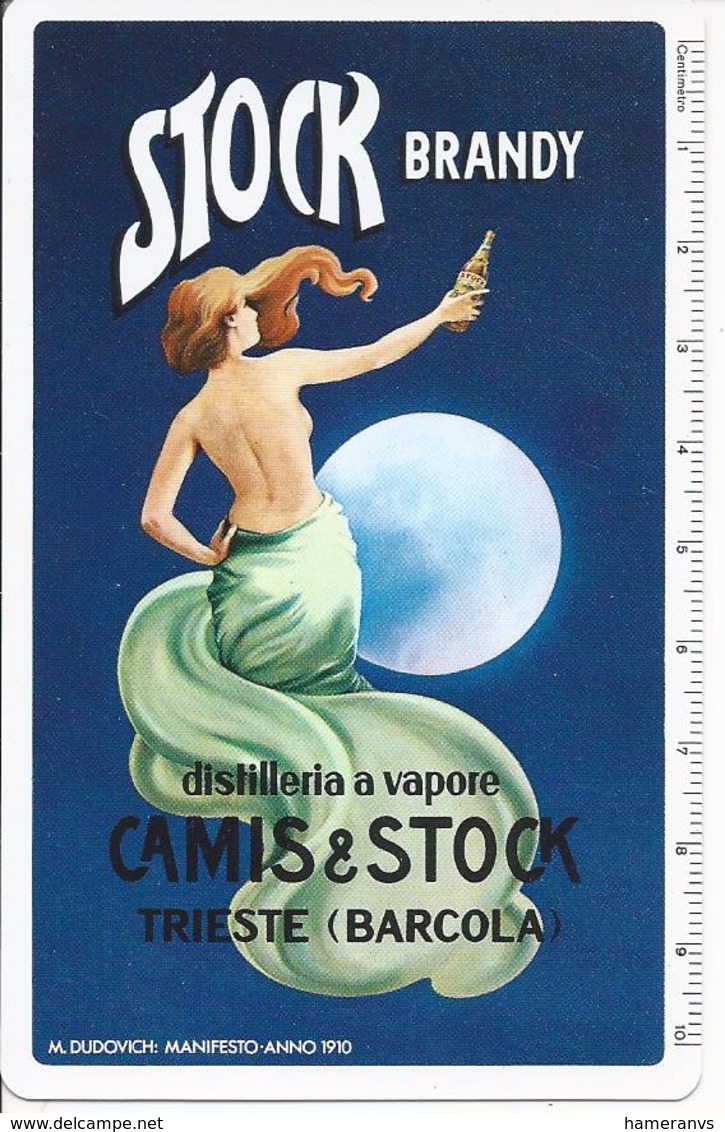 Calendarietto Stock 84 Brandy/Grappa Julia - 1975 - Trieste - Calendario - Formato Piccolo : 1971-80