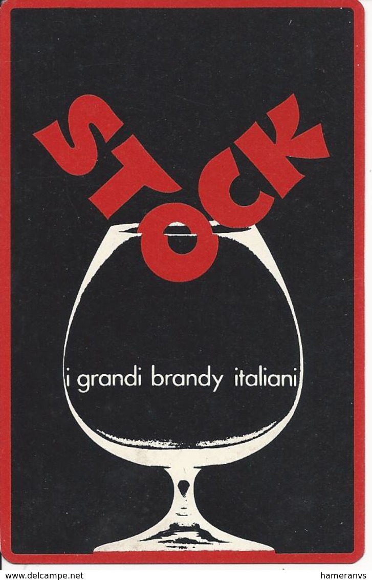 Calendarietto Stock I Grandi Brandy Italiani - 1972 - Calendario - Formato Piccolo : 1971-80