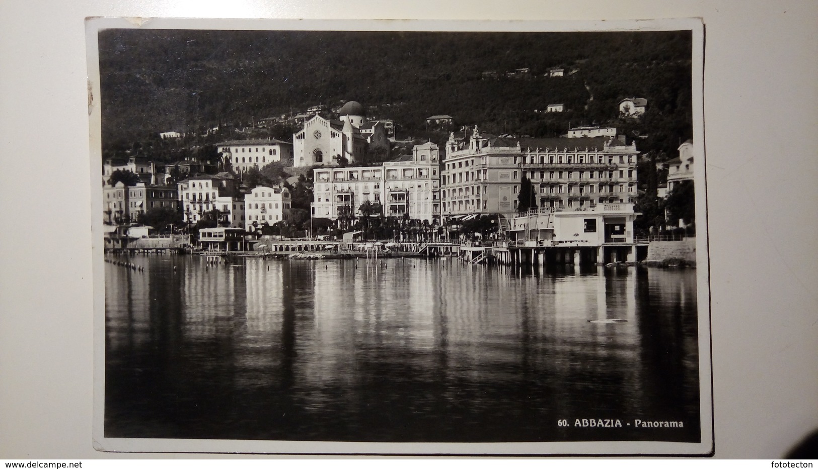 Abbazia - Croatia, Opatija - (ex Provincie) - Panorama - 1941 - Viaggiata, Fotografica - Jugoslavia