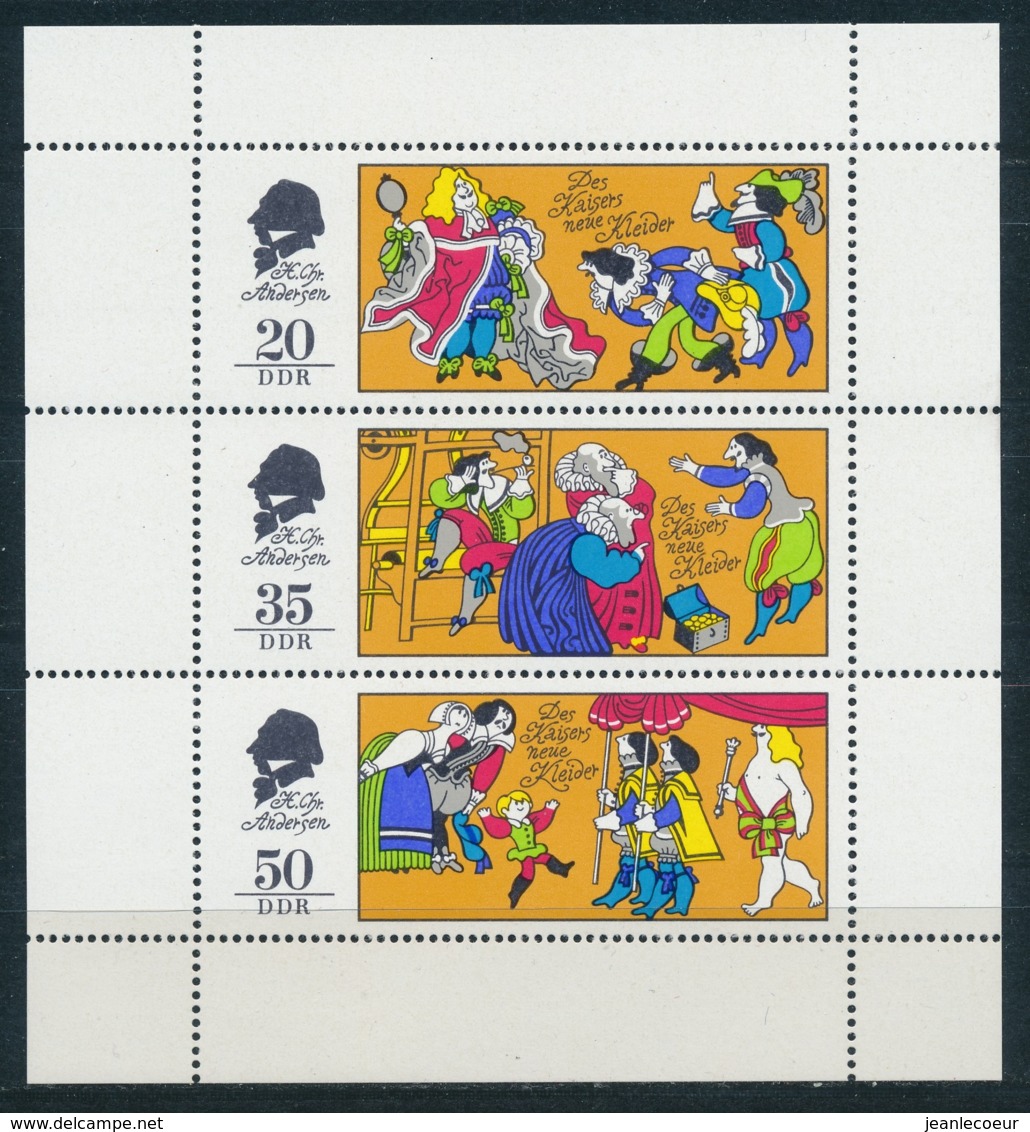 DDR/East Germany/Allemagne Orientale 1975 Mi: Klb 2096-2098 (PF/MNH/Neuf Sans Ch/nuovo Senza C./**)(4485) - Andere & Zonder Classificatie