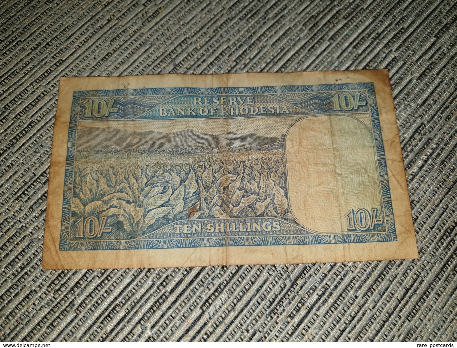 RHODESIA 10 SHILLINGS 1968. VG - Rhodésie