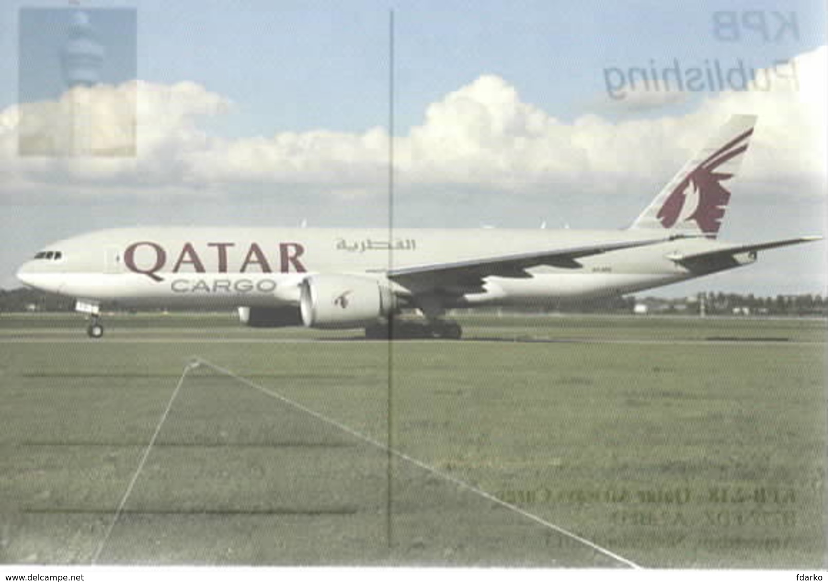 Qatar Airways B777-FDZ A7-BFD At Amsterdam - 1946-....: Modern Tijdperk