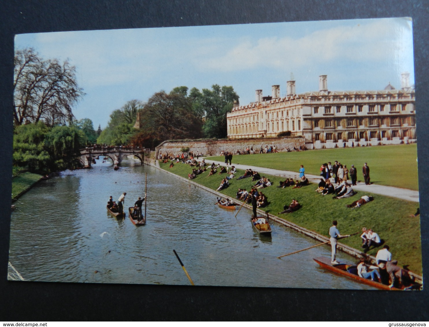 19940) CAMBRIDGE CLARE COLLEGE AND BRIDGE VIAGGIATA - Cambridge