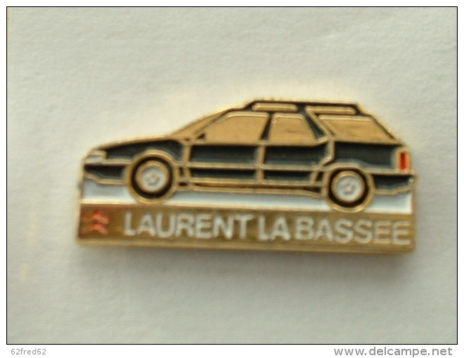 PIN'S CITROËN - LAURENT LA BASSEE - ZX BREAK - Citroën